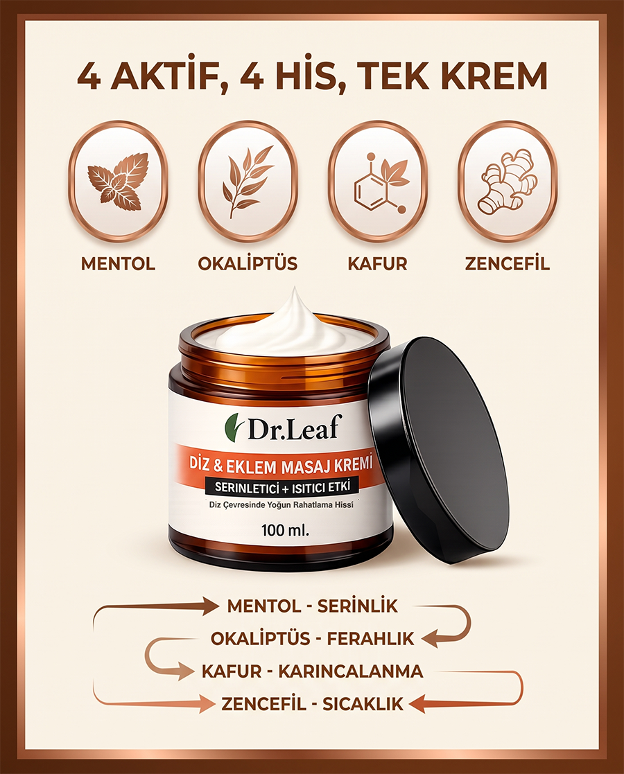 Tek krem, 4 katmanlı duyusal deneyim