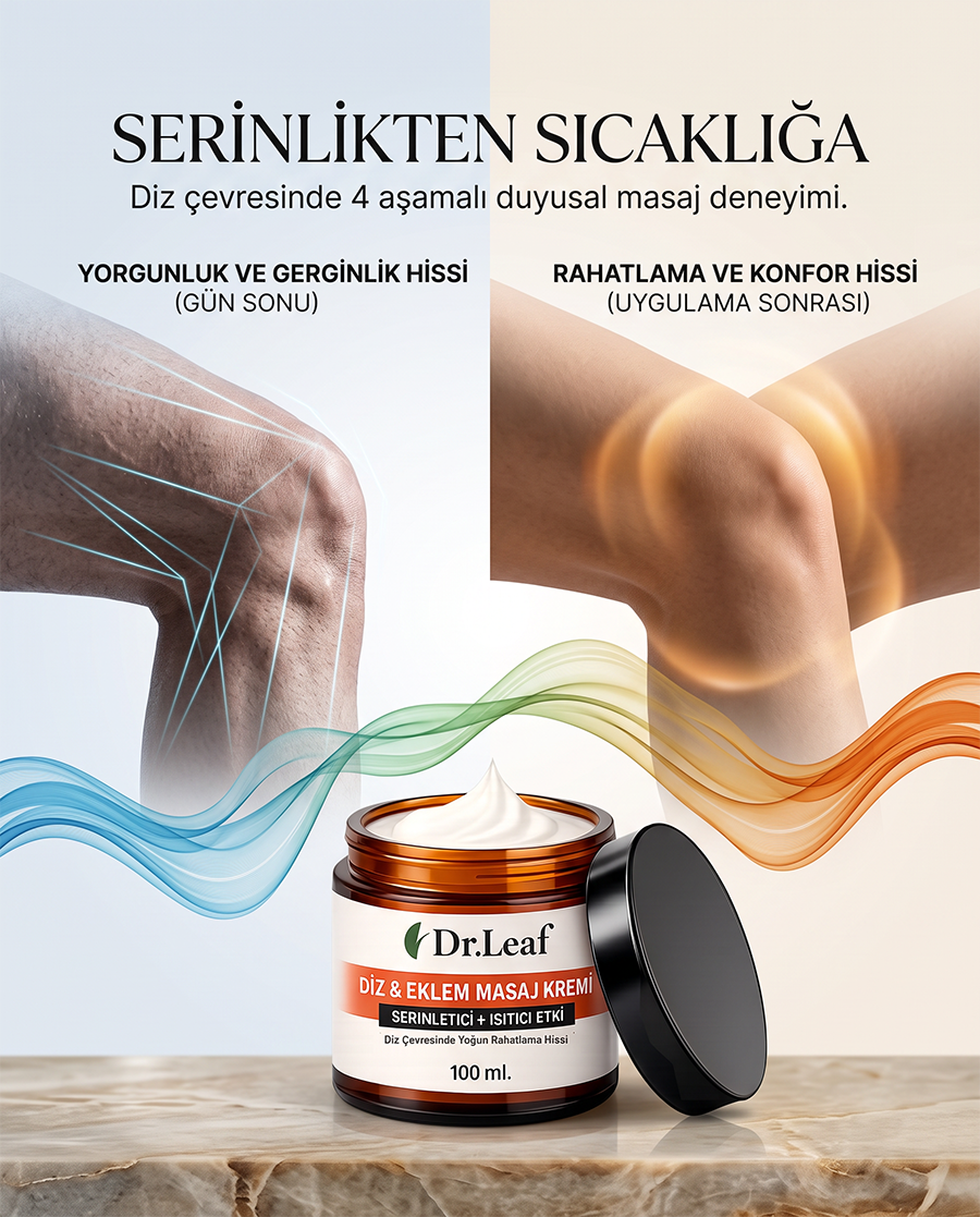 Serinlikten sıcaklığa uzanan masaj hissi