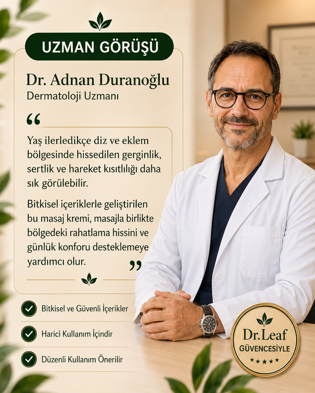 Diz ve Eklem Rahatlatıcı Masaj Kremi - görsel 3