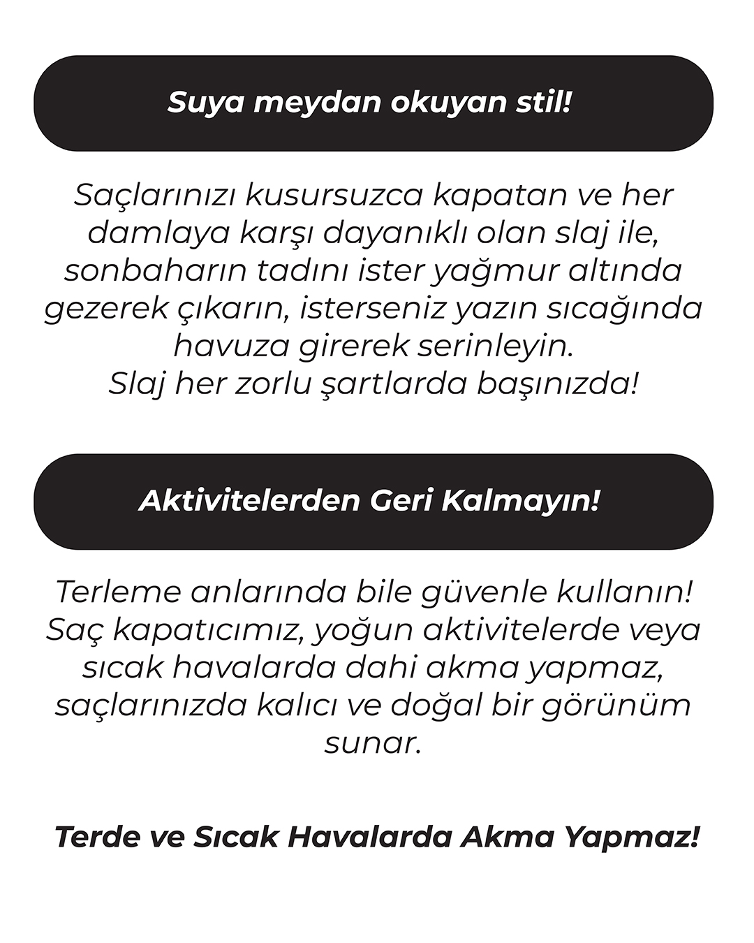 Slaj Saç Kapatıcı - görsel 5