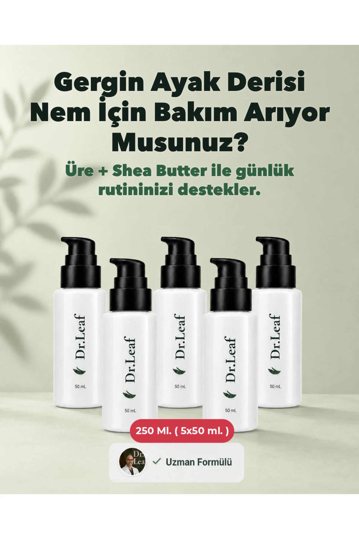 Ayak Kuruluğu ve Çatlak Kremi – Gliserin + Panth - görsel 1