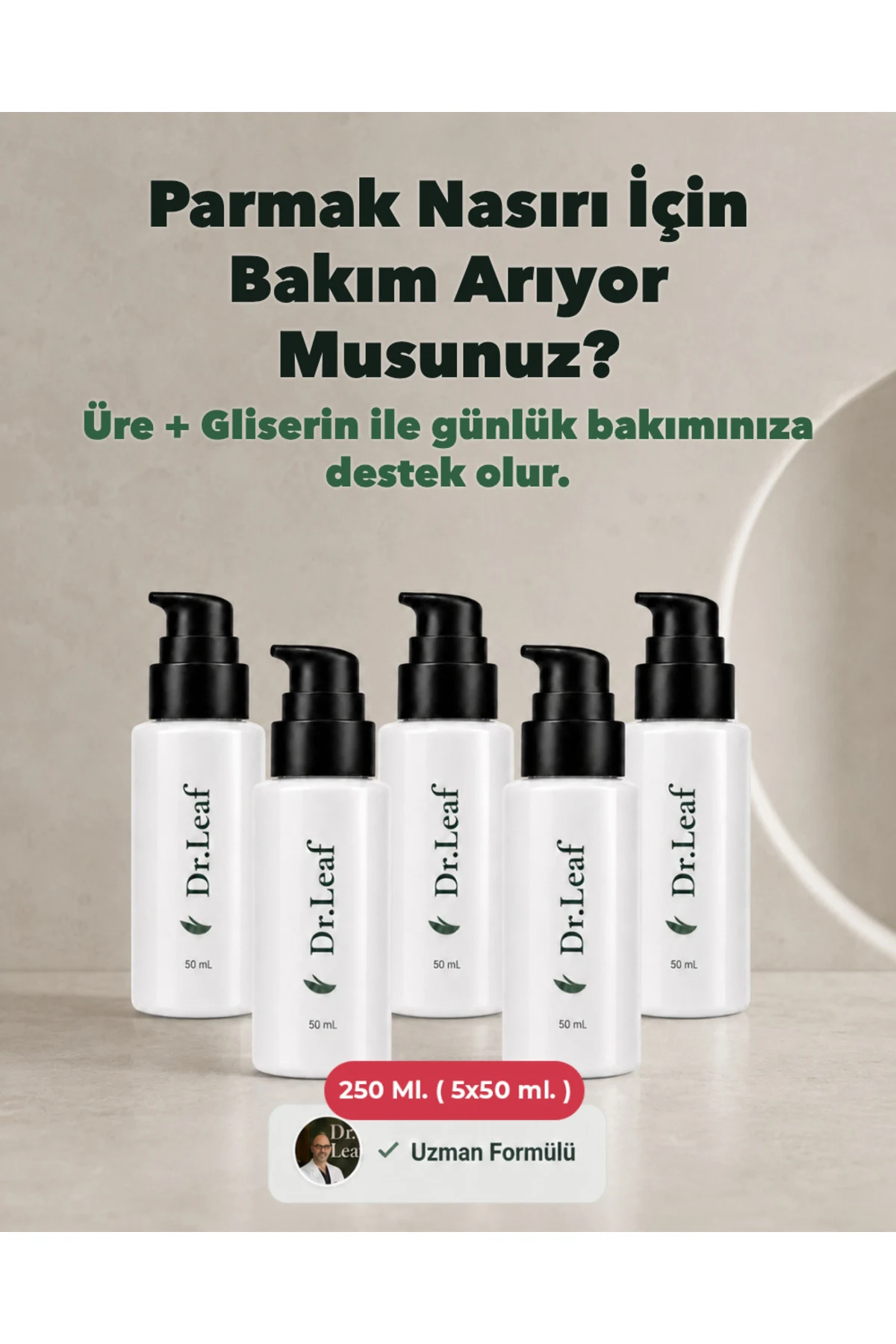 Bacak Gözenek Görünümü Kremi – Üre + Laktik Asit - görsel 1