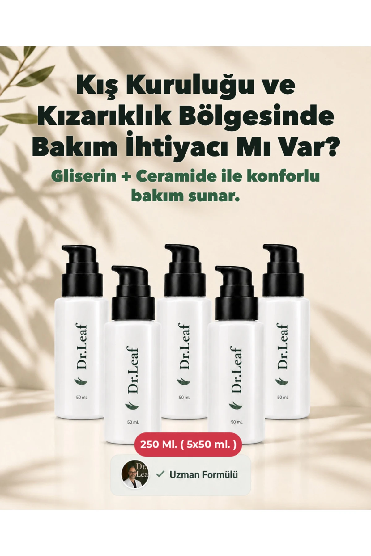 Bacak Gözenek Görünümü Kremi – Üre + Laktik Asit - görsel 1