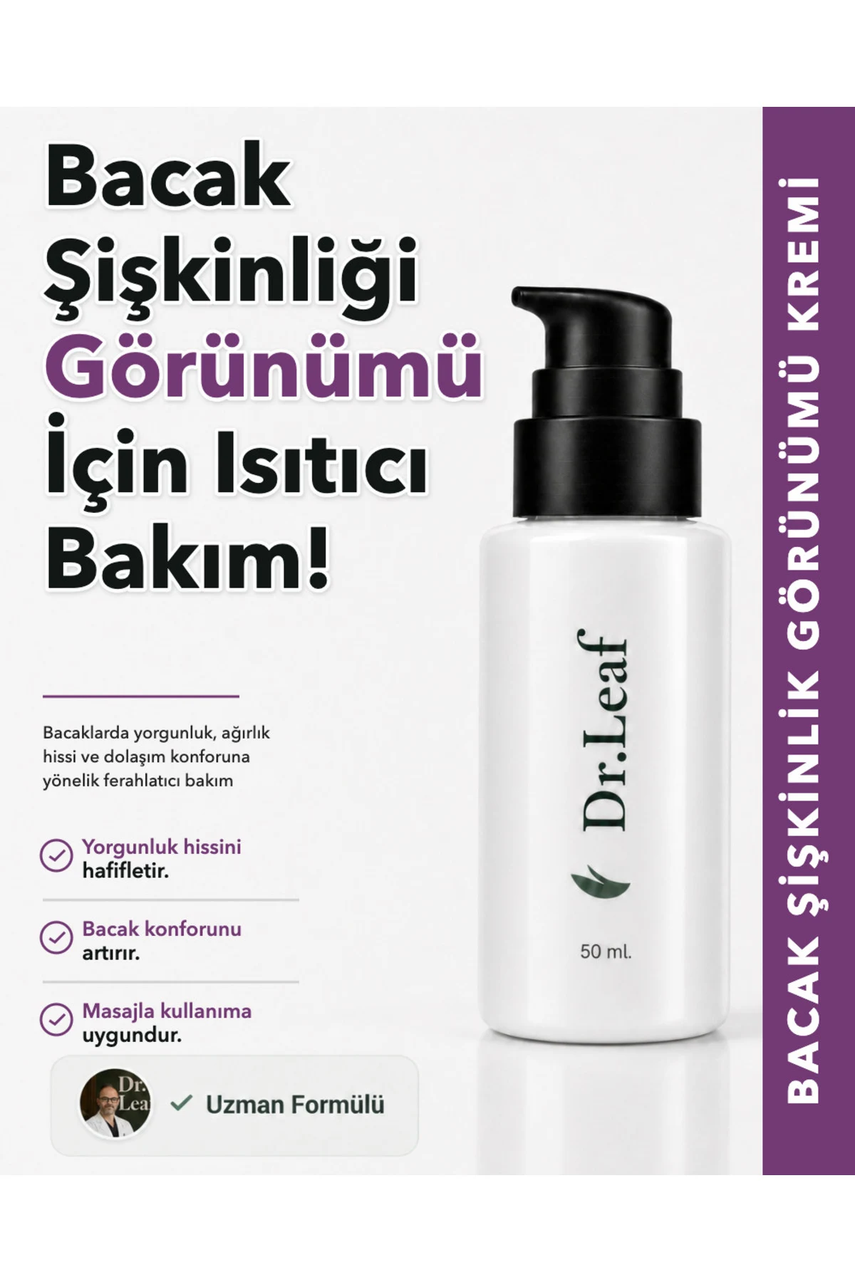 Bacak Şişkinlik Görünümü Kremi – At Kestanesi + - görsel 1