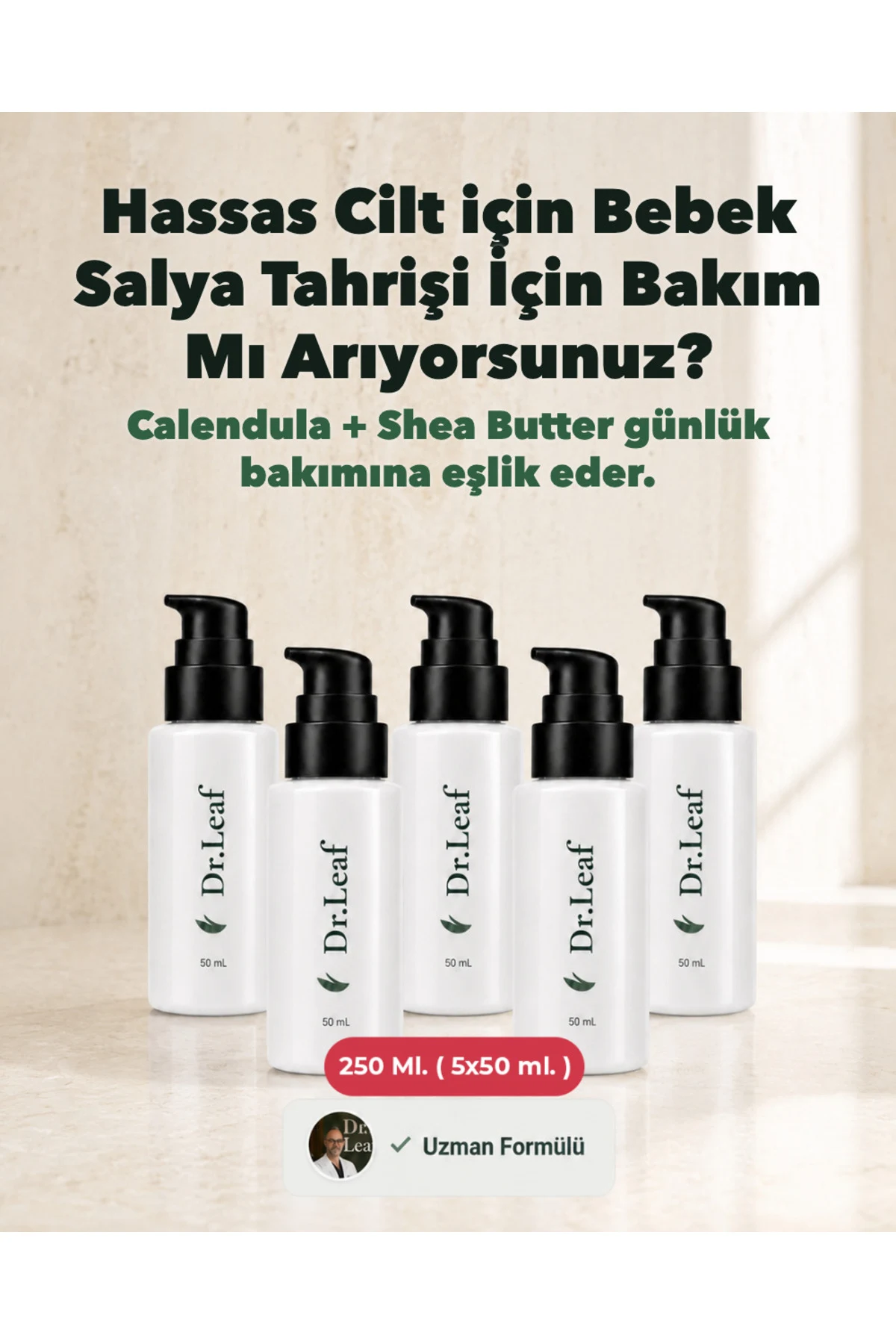 Bebek Vücut Atopik Cilt Kremi – Ceramide + Panth - görsel 1