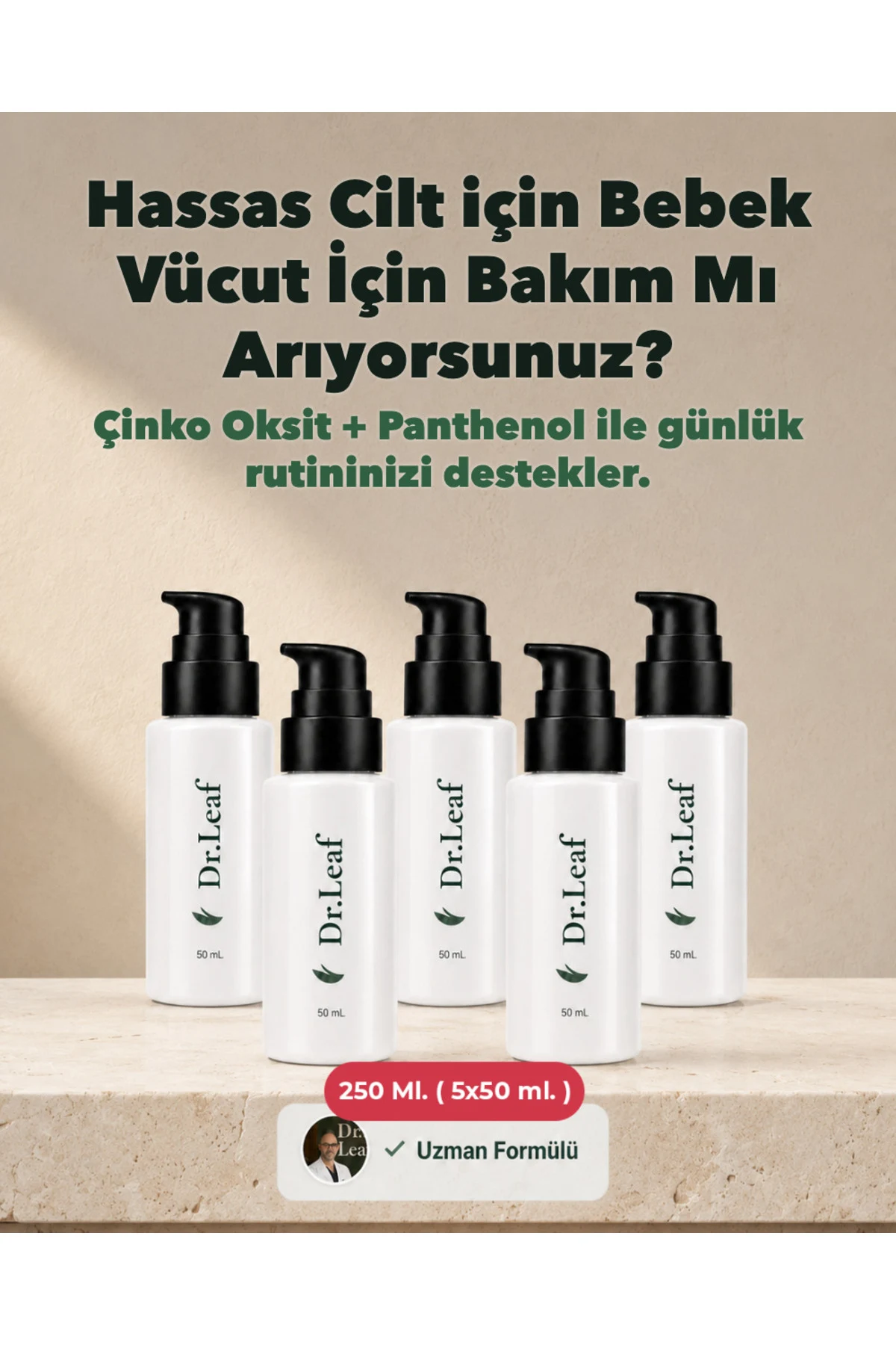 Bebek Yüz ve Vücut Bakım Kremi – Ceramide + Squa - görsel 1