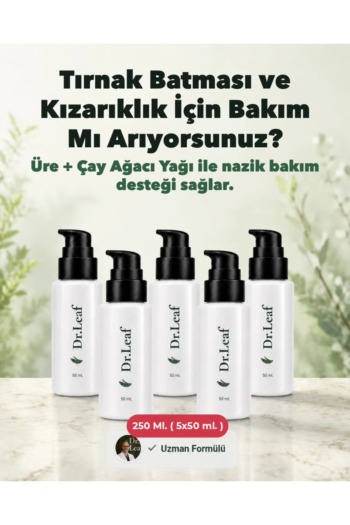 Bölgesel Bakım Kremi – Üre + Panthenol 250 ml (5 - görsel 1