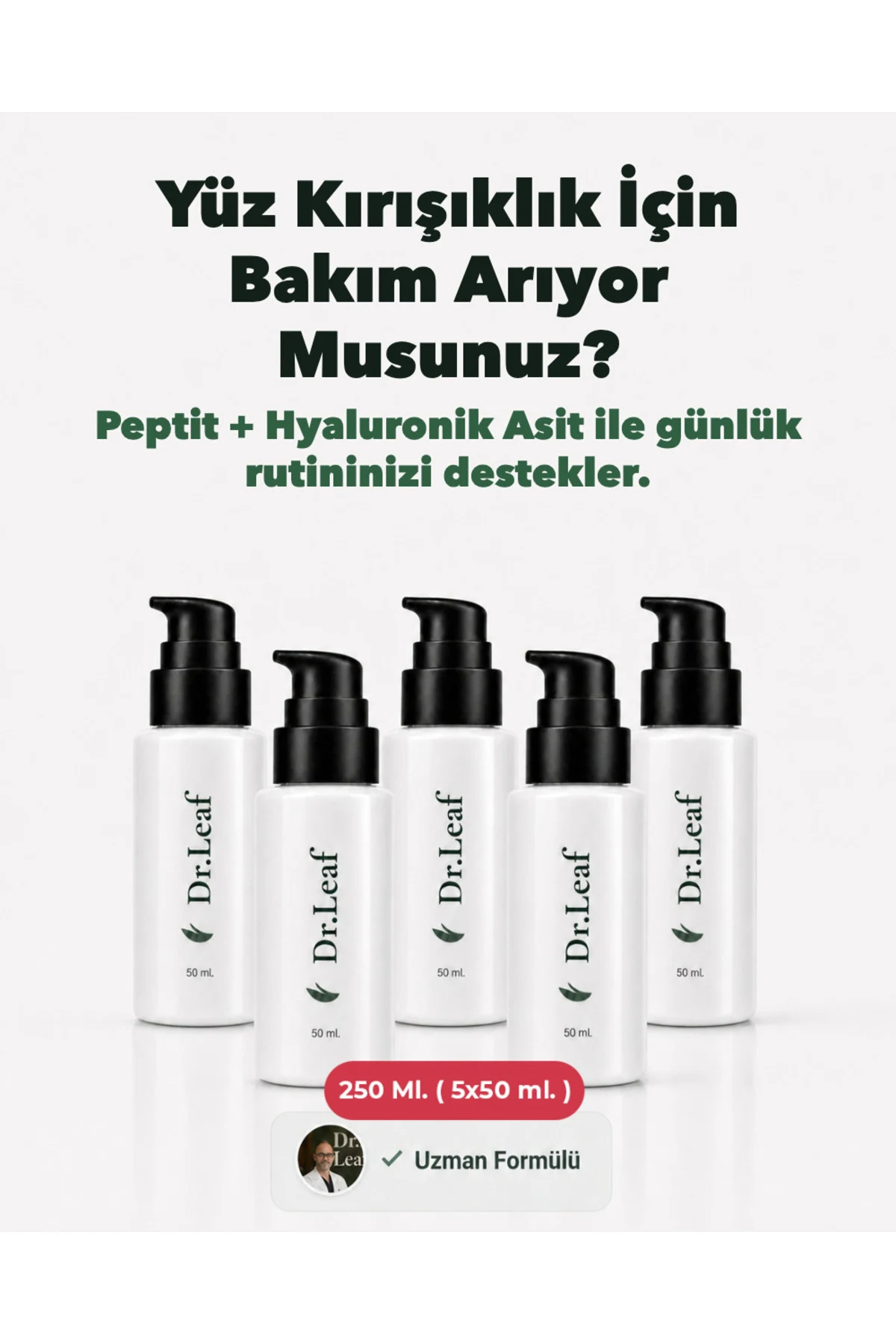 Boyun Kırışıklık Bakım Kremi – Niacinamide + Squ - görsel 1
