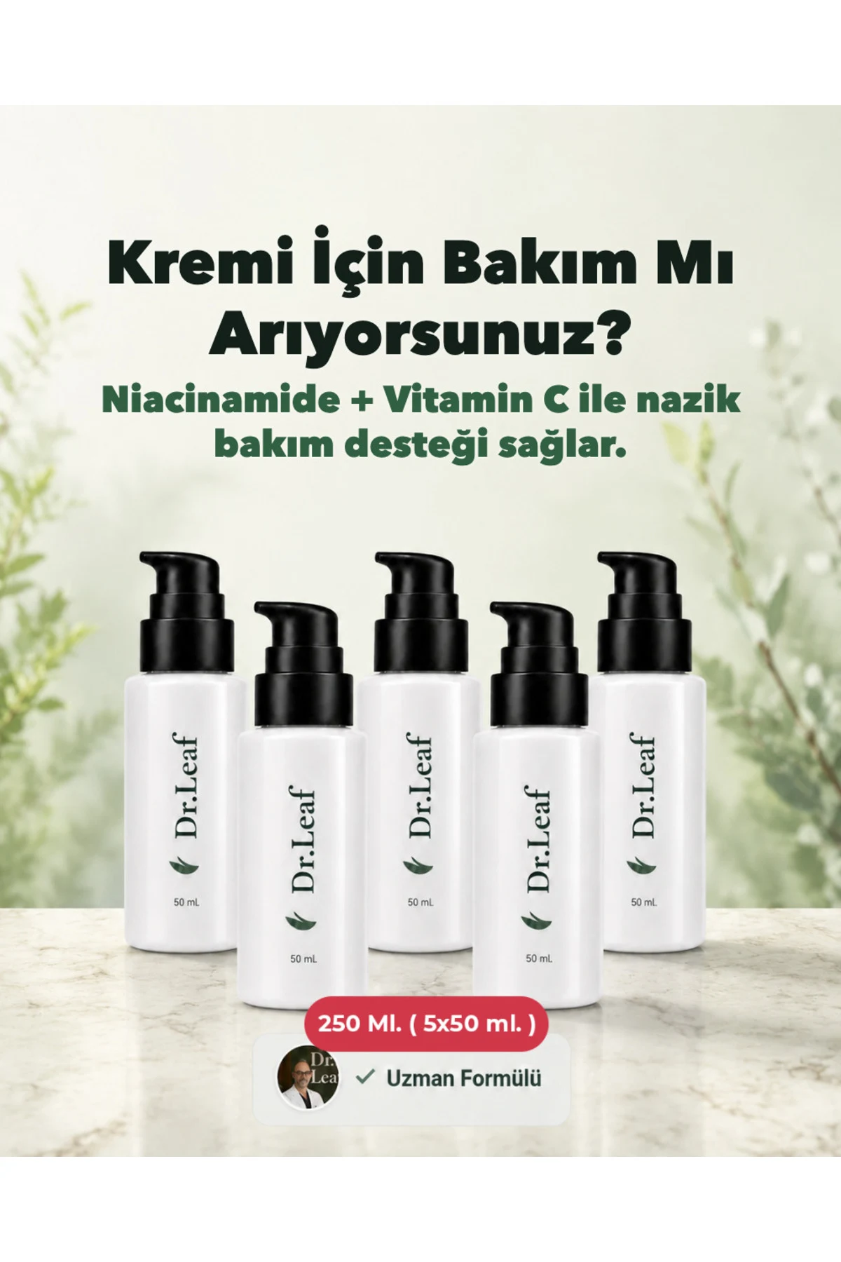 El Üstü Kremi – Niacinamide + Alpha Arbutin 250 - görsel 1