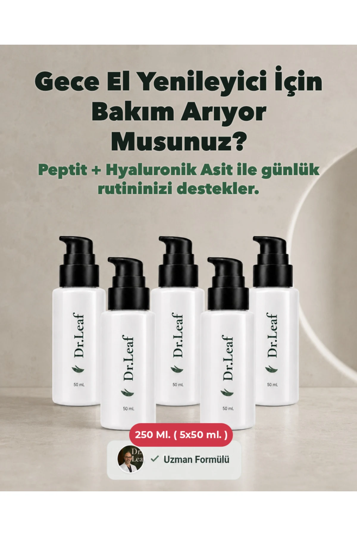 El Üstü Leke ve Kırışıklık Kremi – Niacinamide + - görsel 1