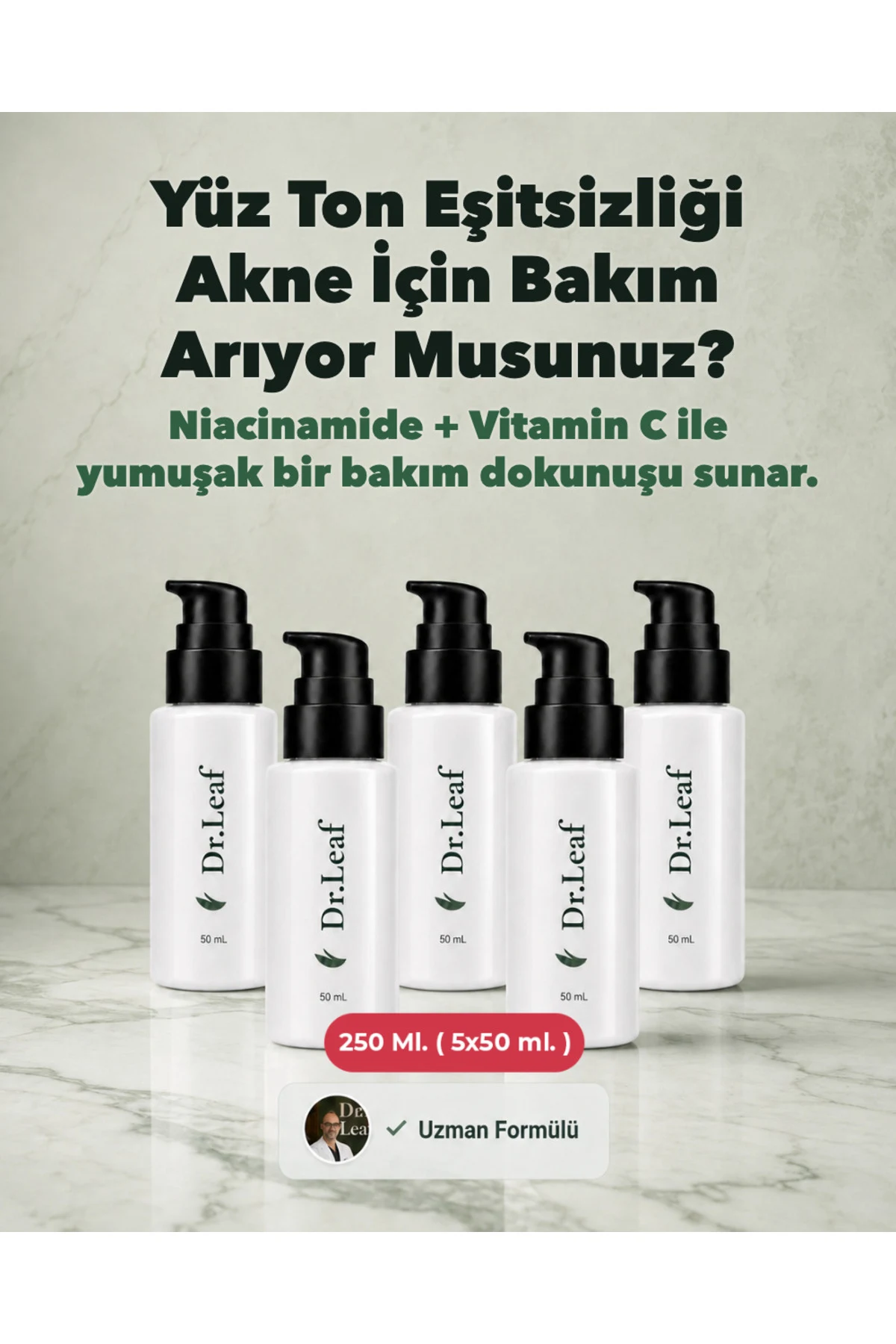 Görünümü Kremi – Niacinamide + Alpha Arbutin 250 - görsel 1