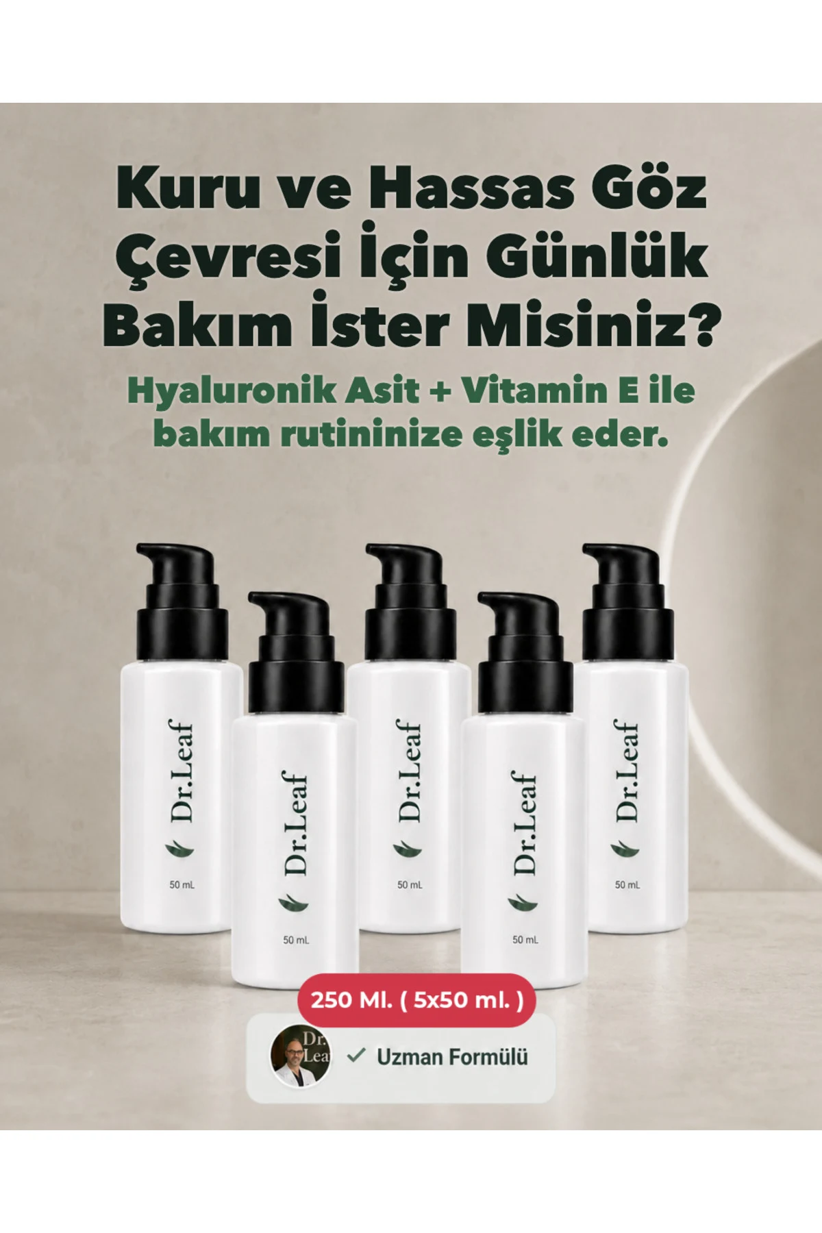 Göz Çevresi İnce Çizgi Kremi – Peptit + Niacinam - görsel 1