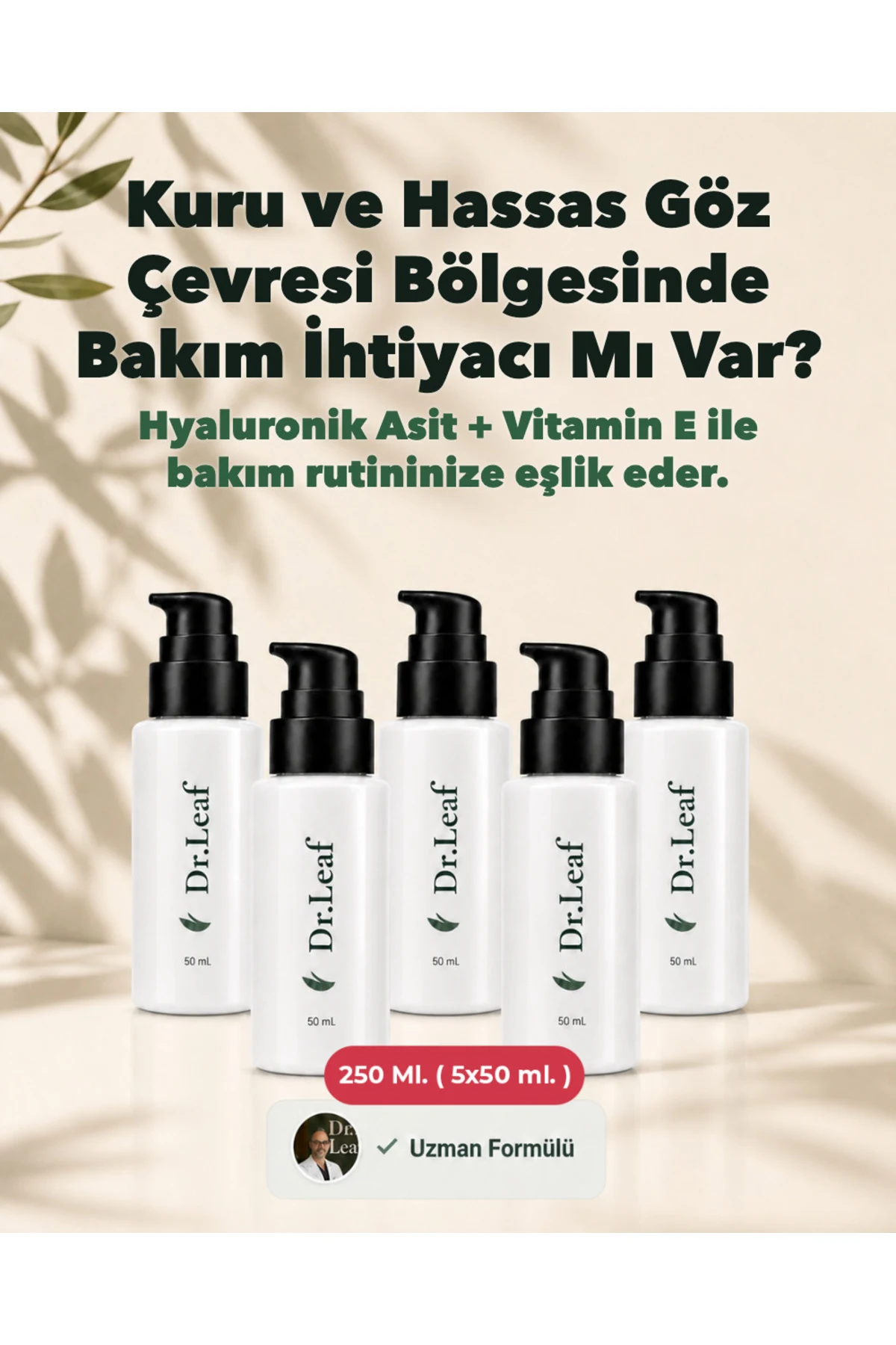 Göz Çevresi İnce Çizgi Kremi – Peptit + Niacinam - görsel 1