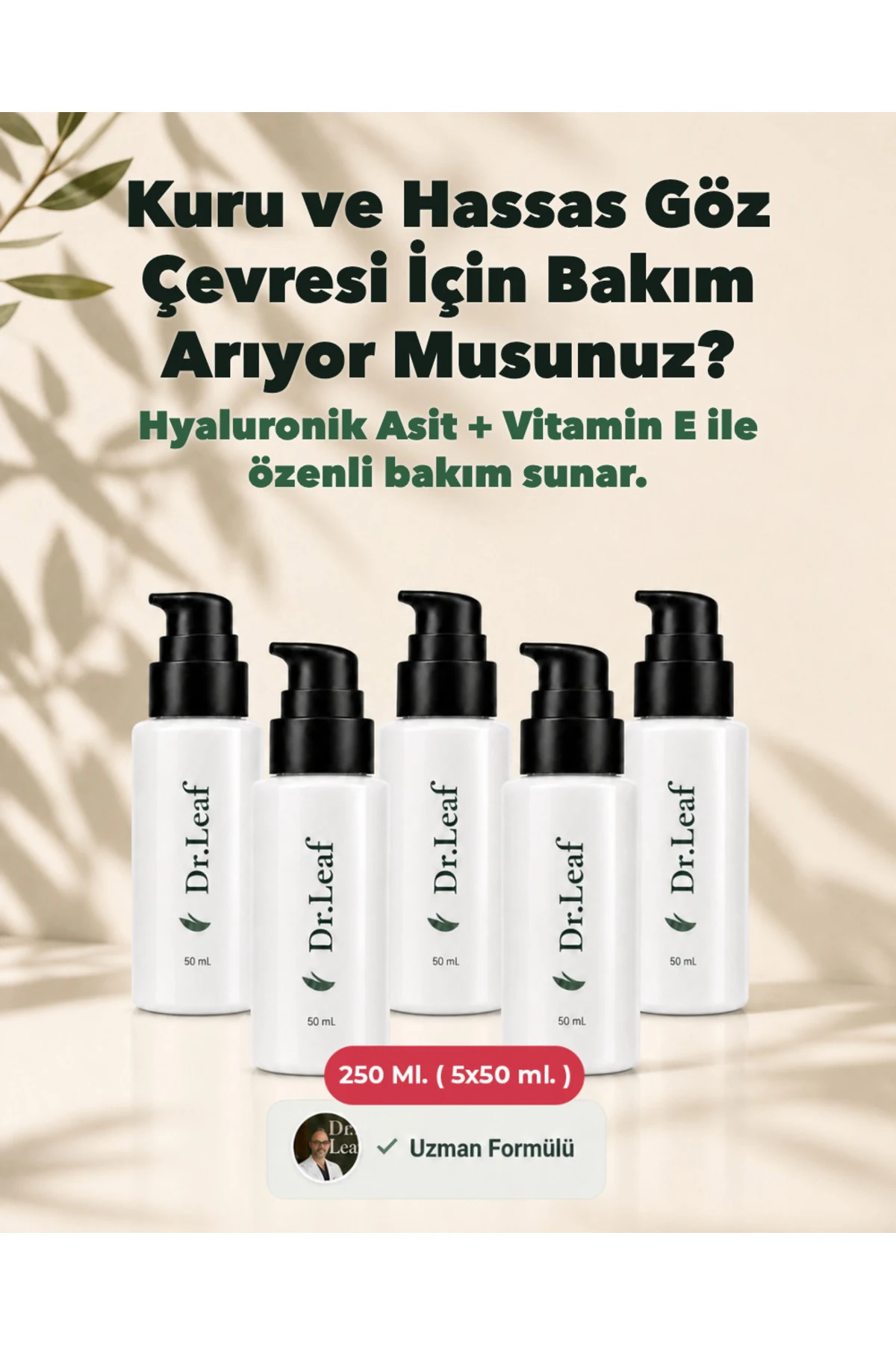 Göz Çevresi İnce Çizgi Kremi – Peptit + Niacinam - görsel 1