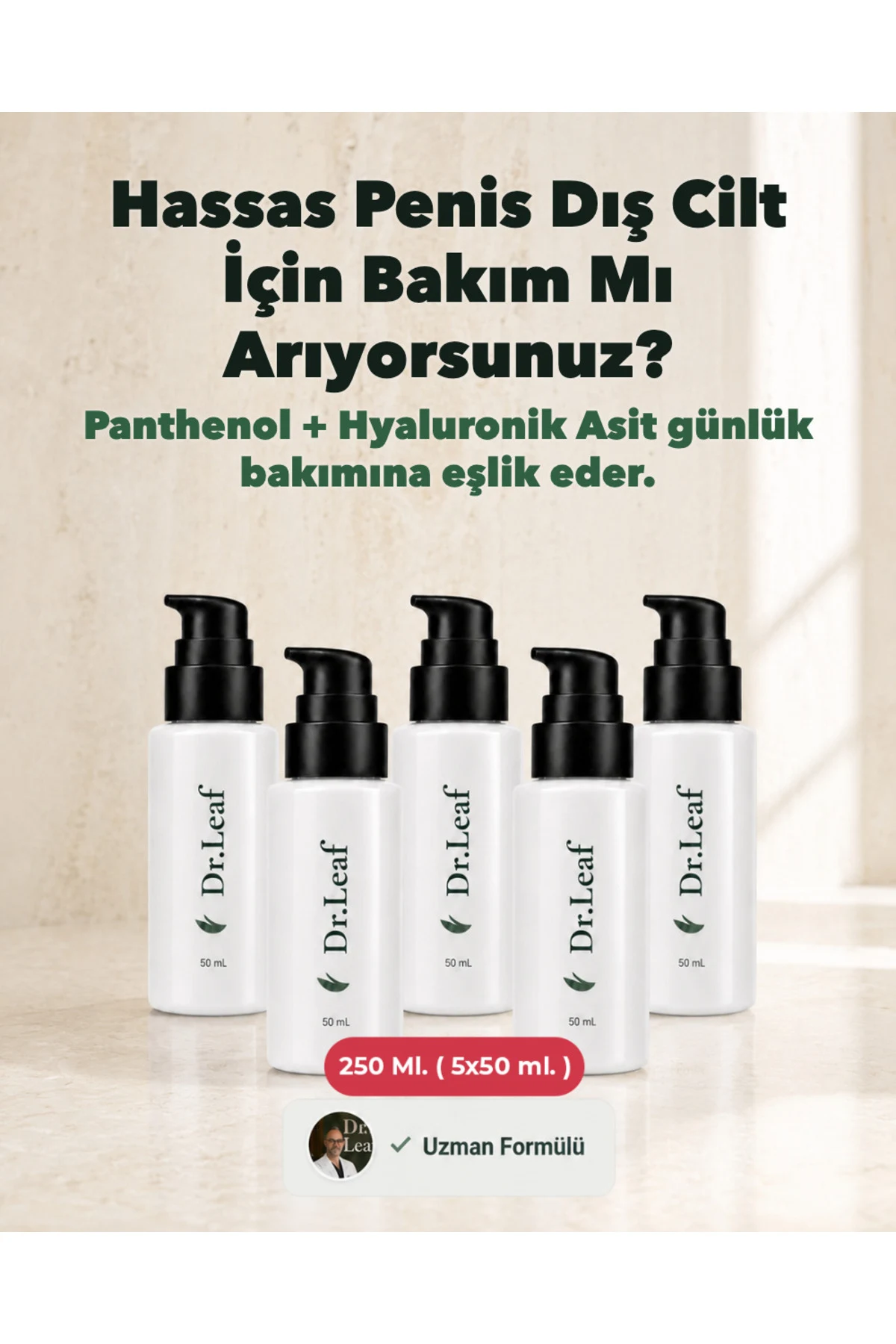 Günlük Kasık Mantarı Bakım Kremi – Panthenol + A - görsel 1