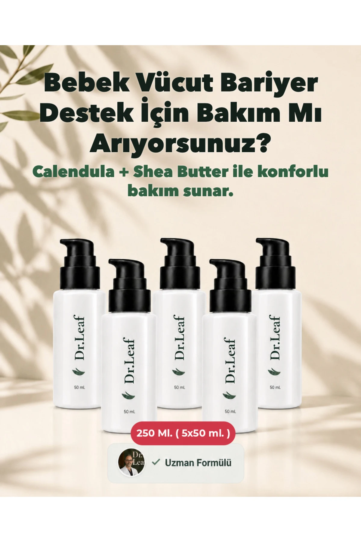 Hassas Bebek Cildi Destek Kremi – Ceramide + Pan - görsel 1
