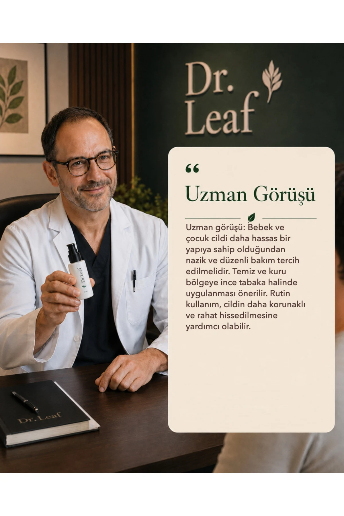 Hassas Bebek Cildi Destek Kremi – Ceramide + Pan - görsel 3
