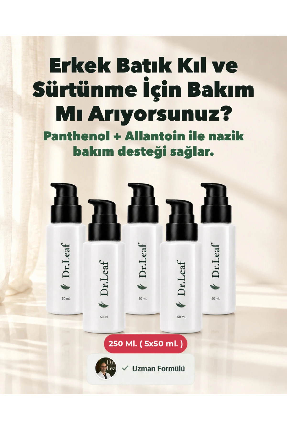 Hassas Penis Dış Cilt Kremi – Panthenol + Hyalur - görsel 1