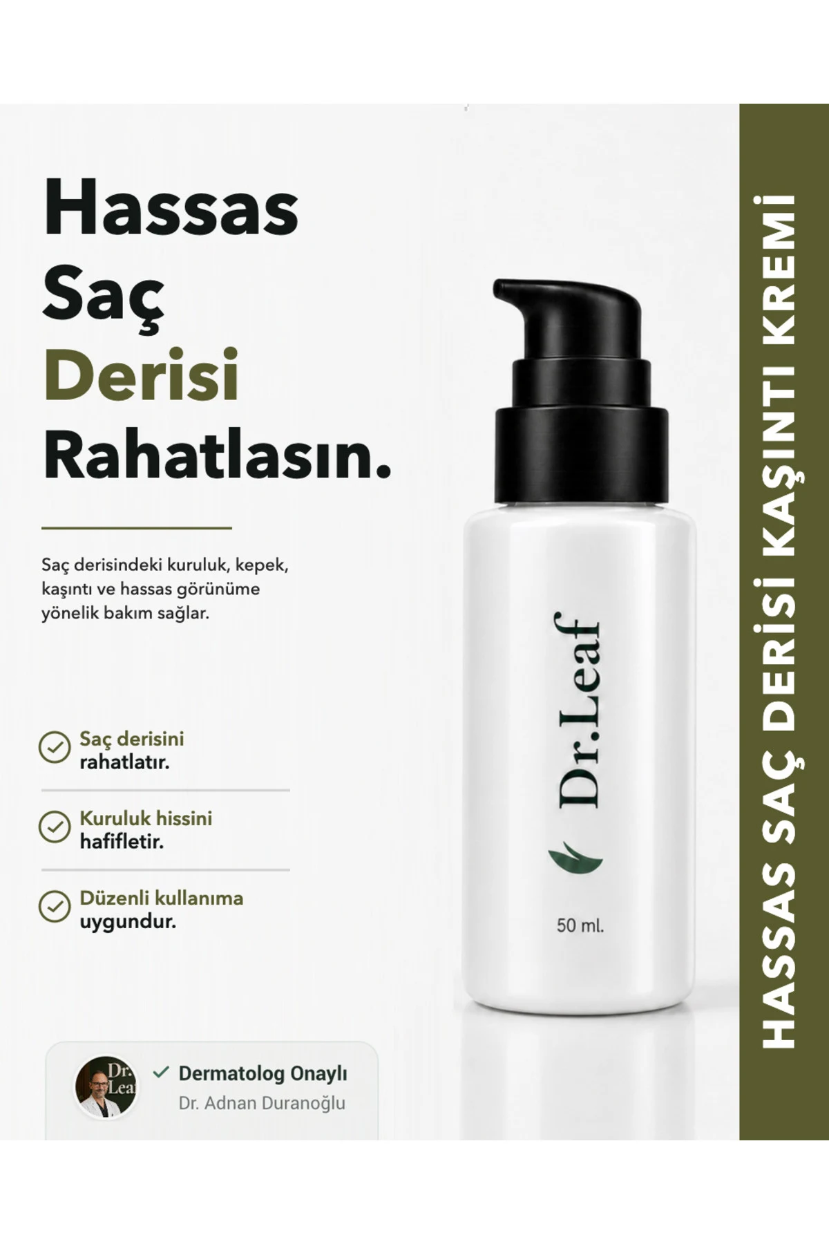 Hassas Saç Derisi Kremi – Niacinamide + Aloe Ver - görsel 1