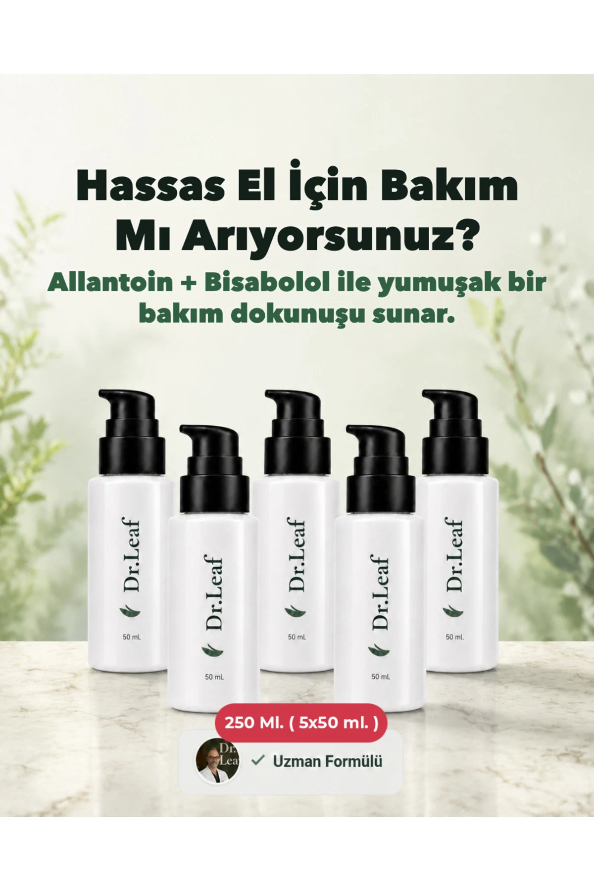Hassas Vücut Bakım Kremi – Aloe Vera + Allantoin - görsel 1