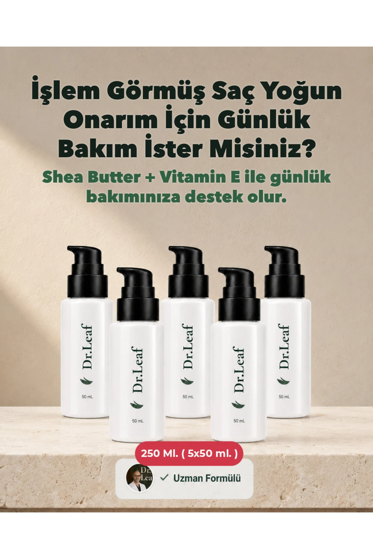 İnce Telli Saç Hacim ve Bakım Kremi – Panthenol - görsel 1
