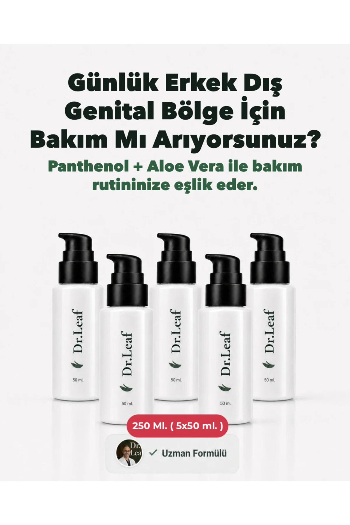 Kasık Mantarı Bakım Kremi – Panthenol + Aloe Ver - görsel 1