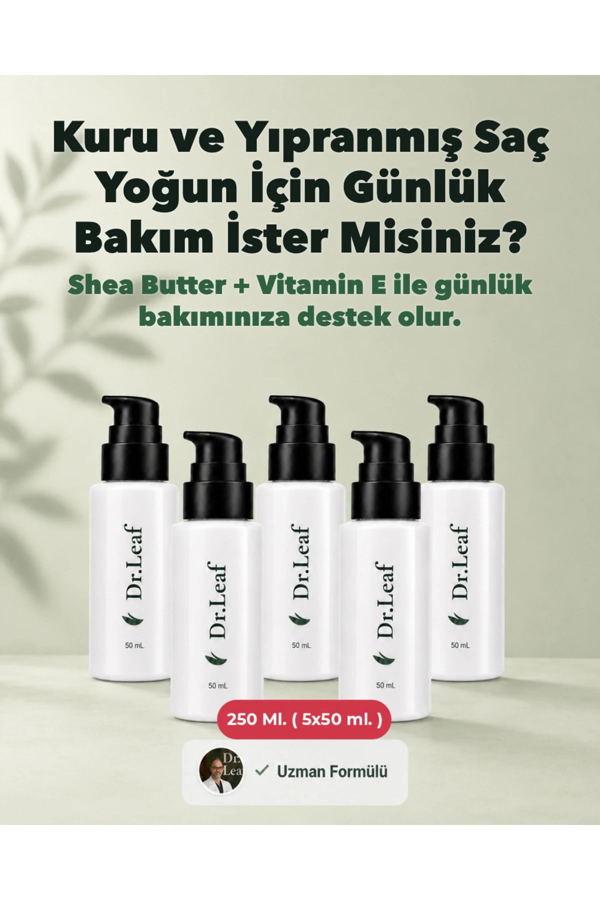 Kızaran Saç Derisi Kremi 250 ml (5 x 50 ml) - görsel 1