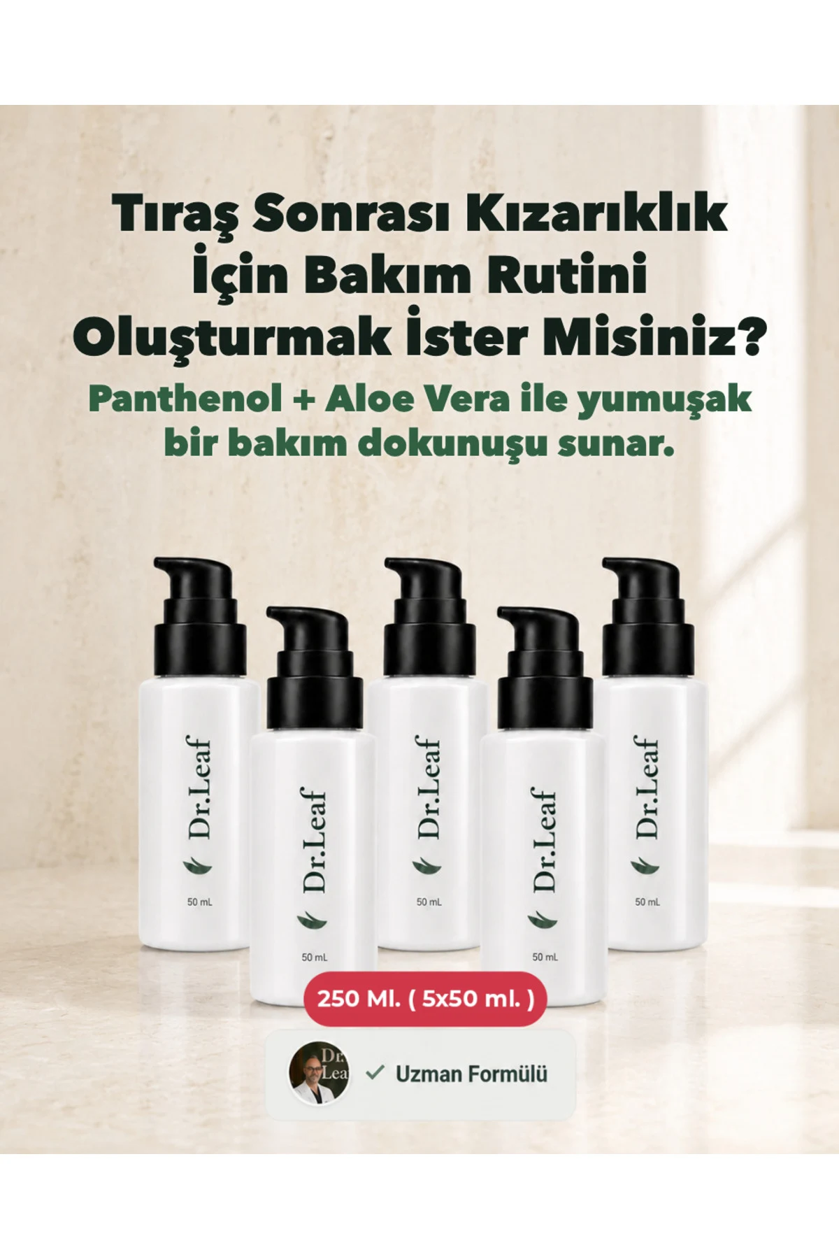 Kızaran Saç Derisi Kremi 250 ml (5 x 50 ml) - görsel 1