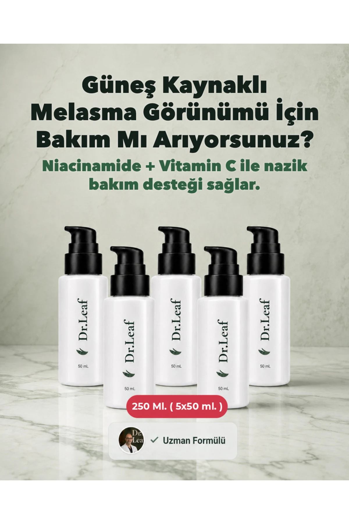 Kremi – Niacinamide + Alpha Arbutin 250 ml (5 x - görsel 1