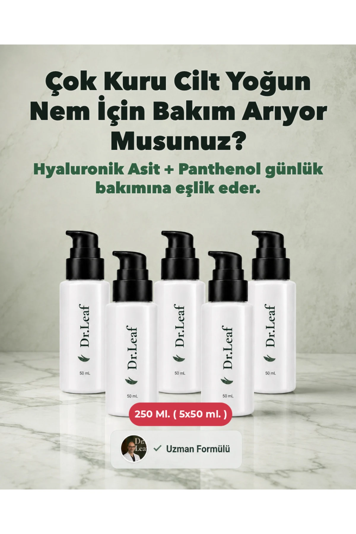 Kuru Dirsek ve Diz Bakım Kremi – Hyaluronik Asit - görsel 1