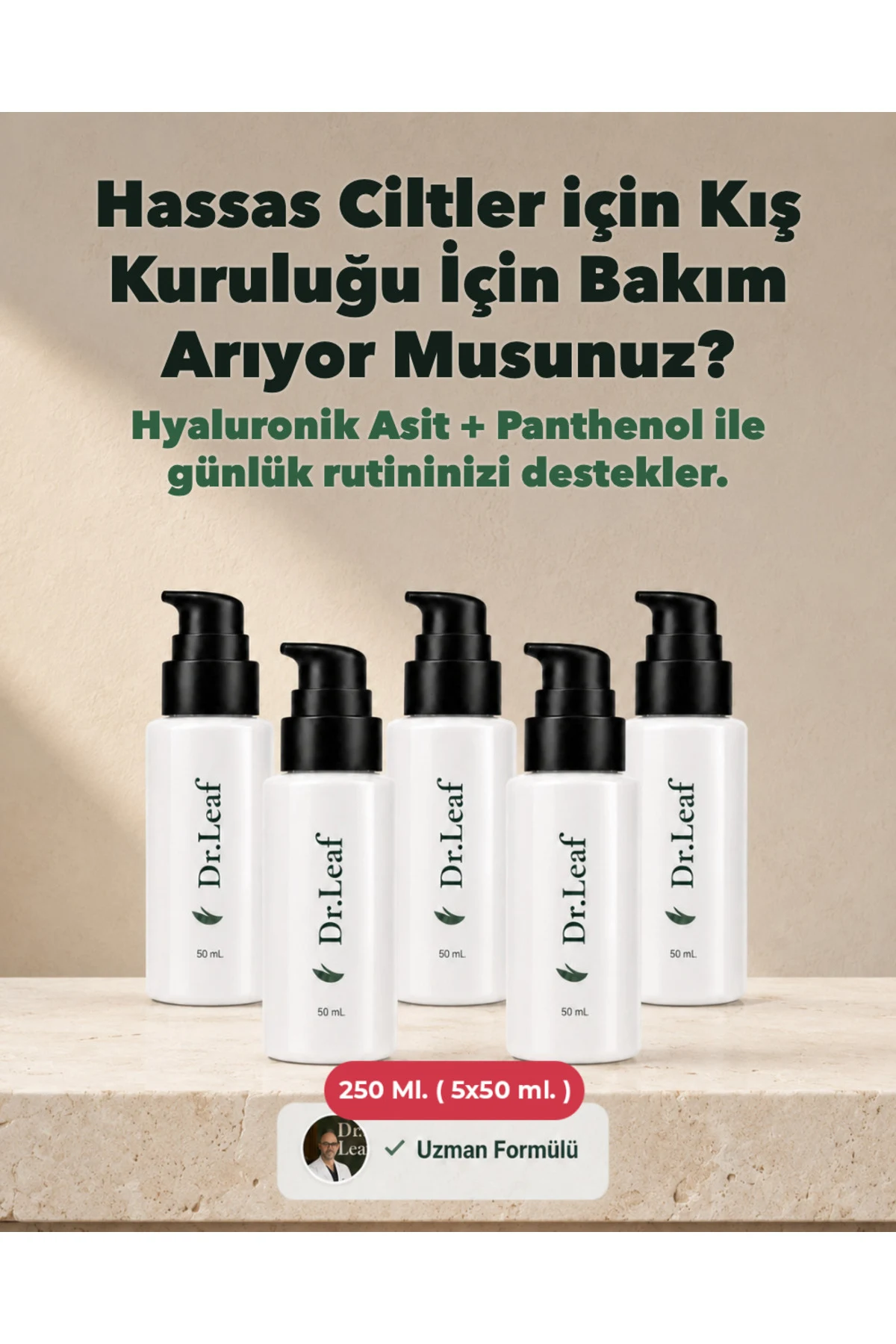 Kuru Diz Bakım Kremi – Üre + Gliserin 250 ml (5 - görsel 1