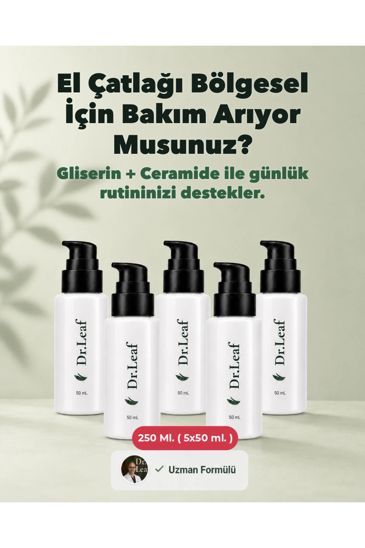 Kuru Pütürlü Cilt Bakım Kremi – Üre + Laktik Asi - görsel 1