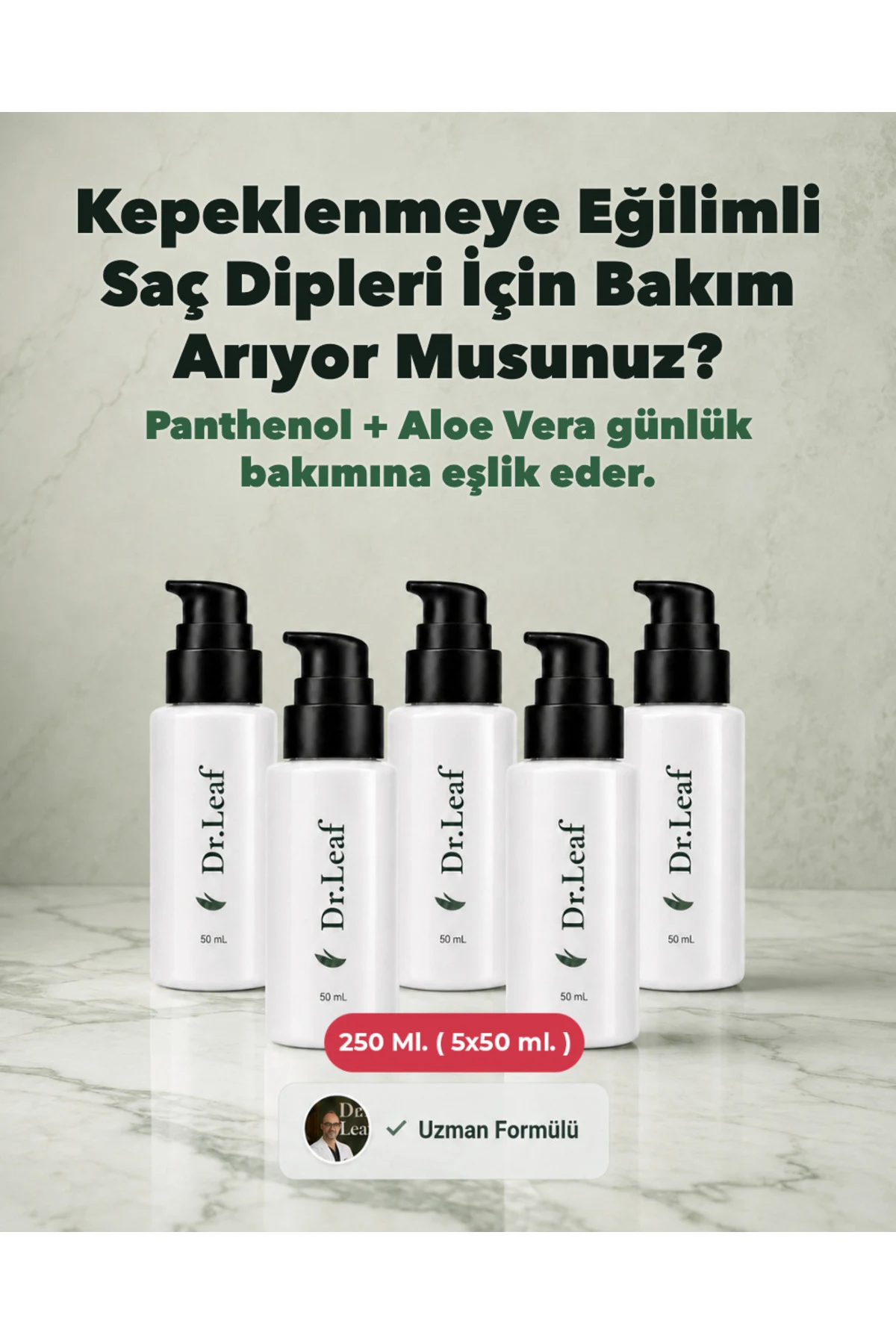 Kuru ve Pullanan Saç Dipleri Kremi 250 ml (5 x 5 - görsel 1