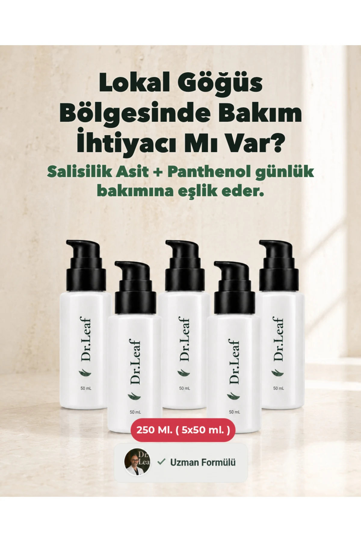 Lokal Göğüs Kremi 250 ml (5 x 50 ml) - görsel 1