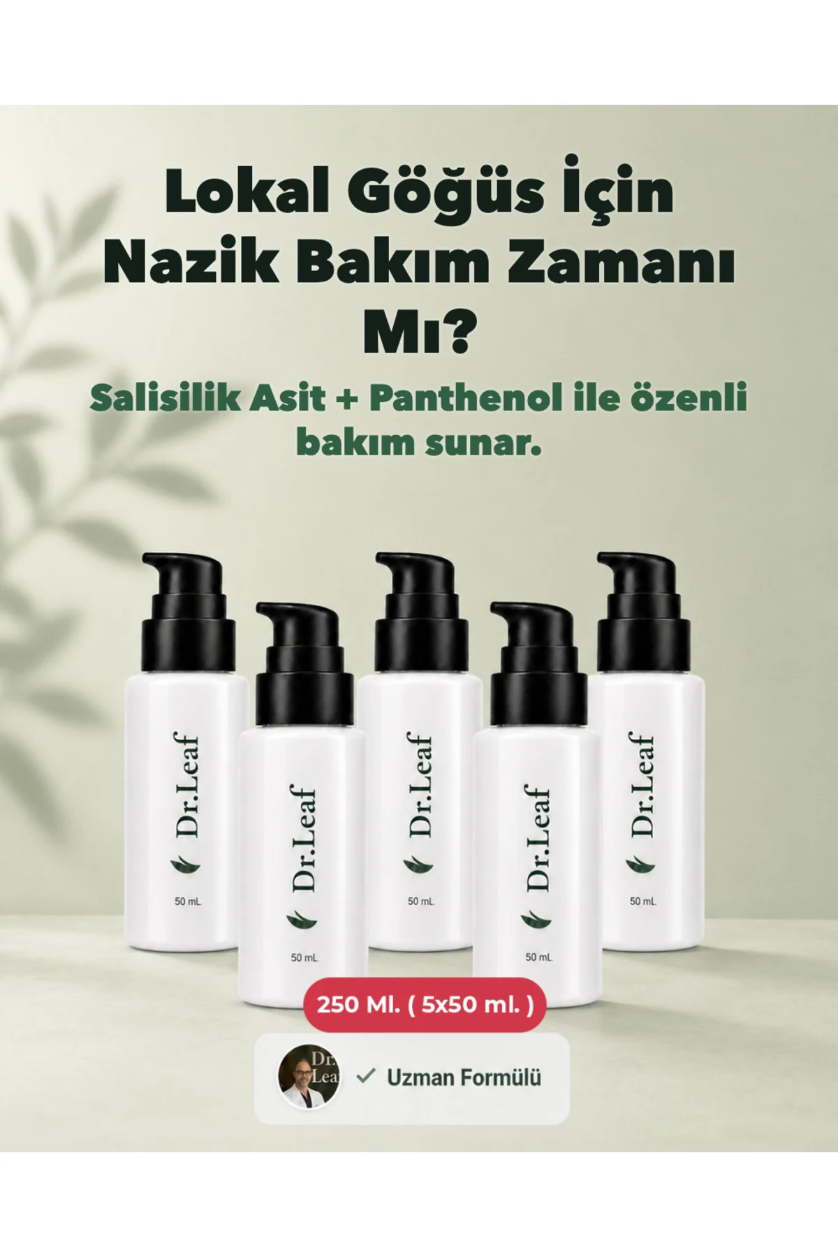 Lokal Göğüs Kremi 250 ml (5 x 50 ml) - görsel 1