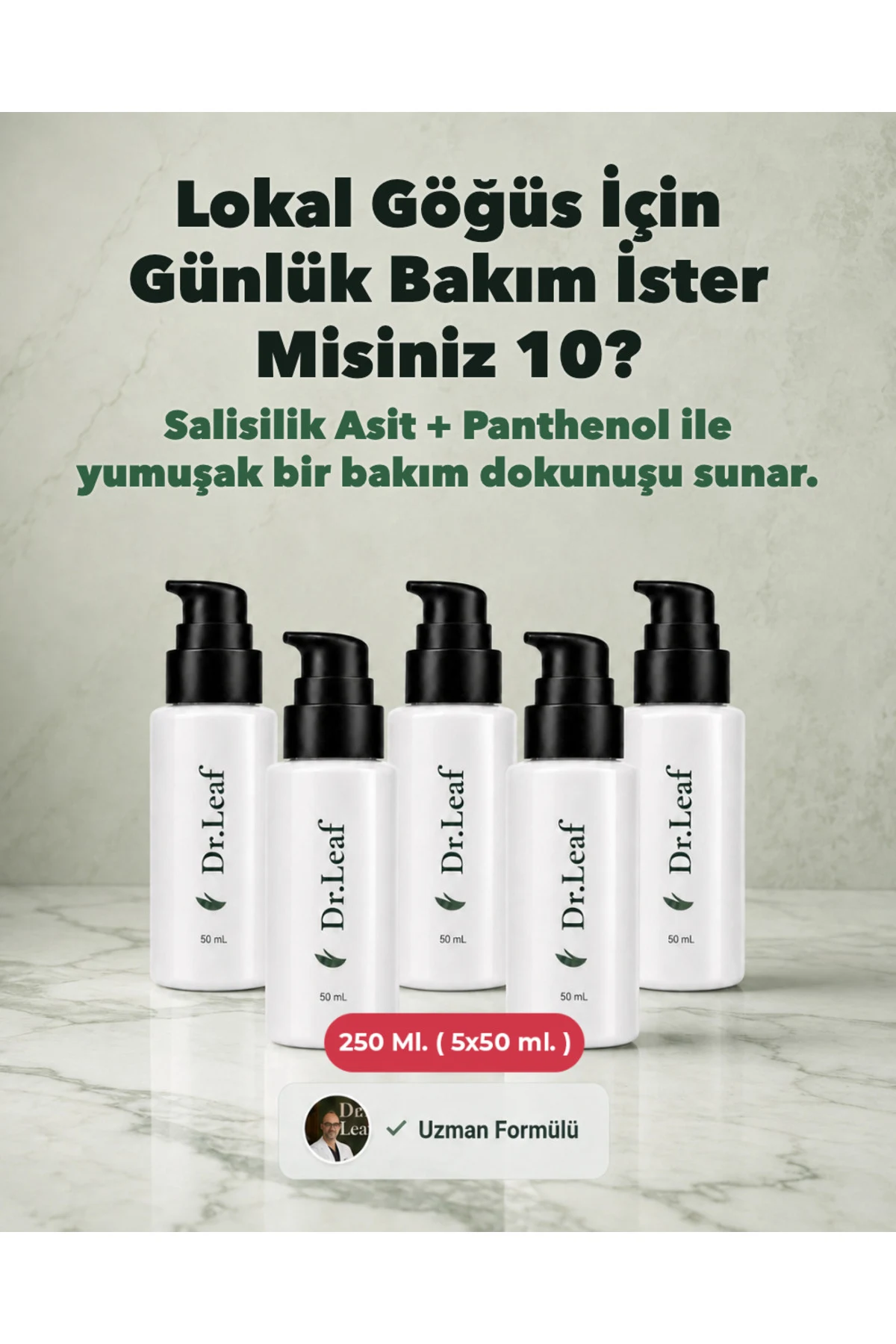 Lokal Göğüs Kremi 250 ml (5 x 50 ml) - görsel 1