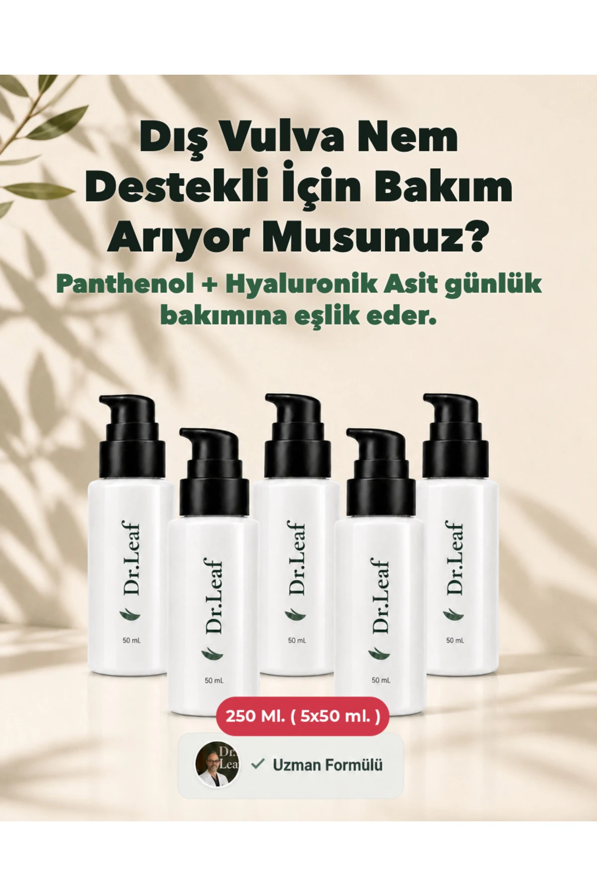 Menopoz Dönemi İntim Konfor Kremi – Panthenol + - görsel 1