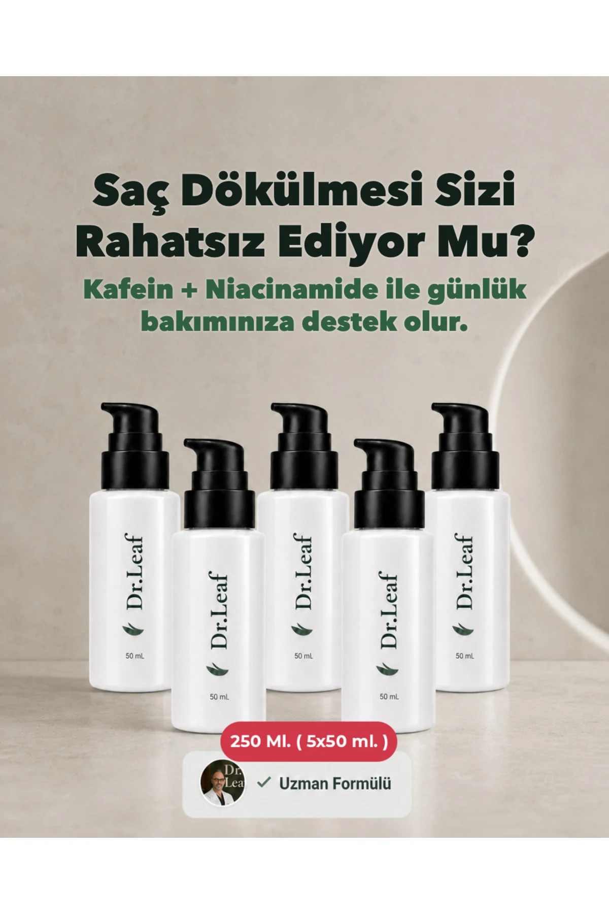 Nem Kaybı Olan Saç Derisi Kremi 250 ml (5 x 50 m - görsel 1