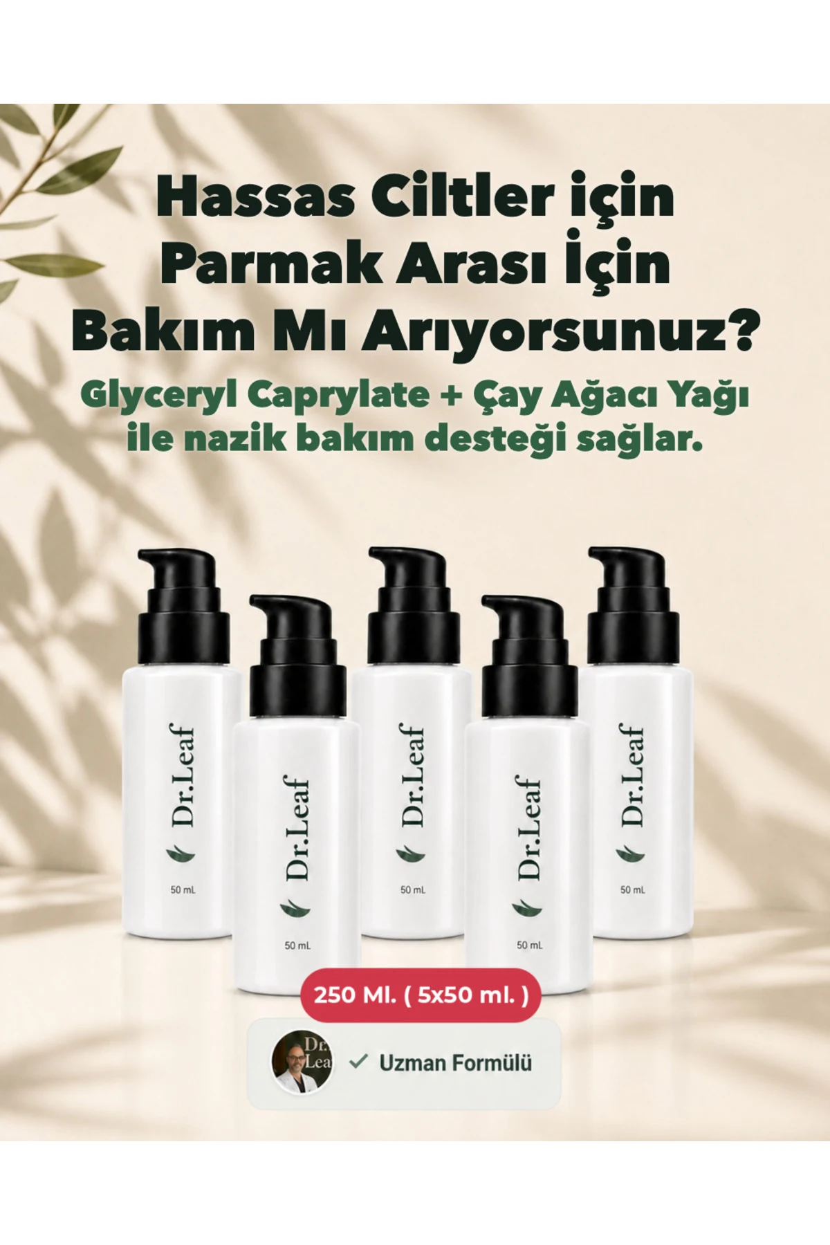 Nemli Ayaklar için Bakım Kremi – Çay Ağacı Yağı - görsel 1