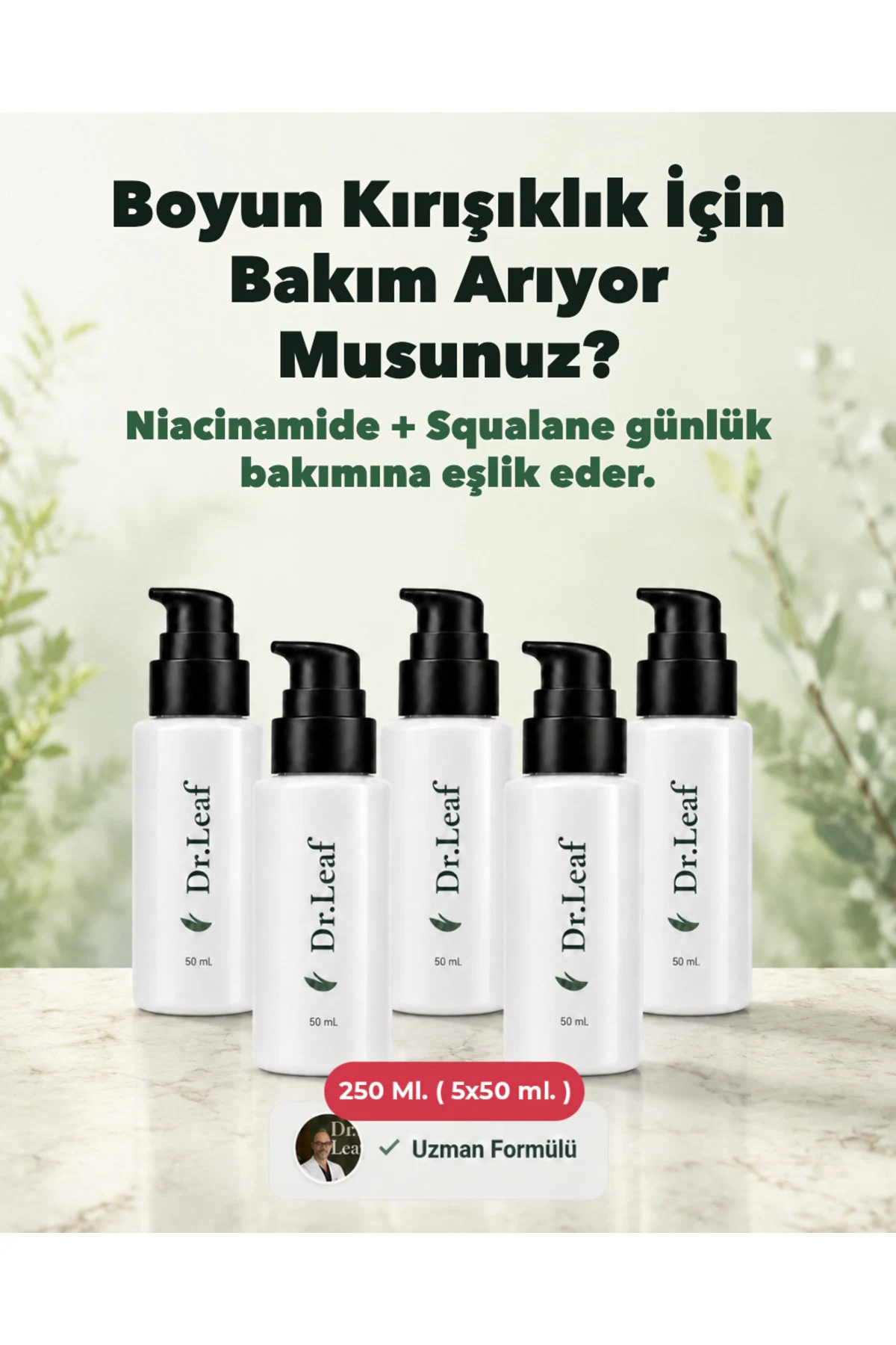 Olgun Cilt Kırışıklık Kremi – Hyaluronik Asit + - görsel 1