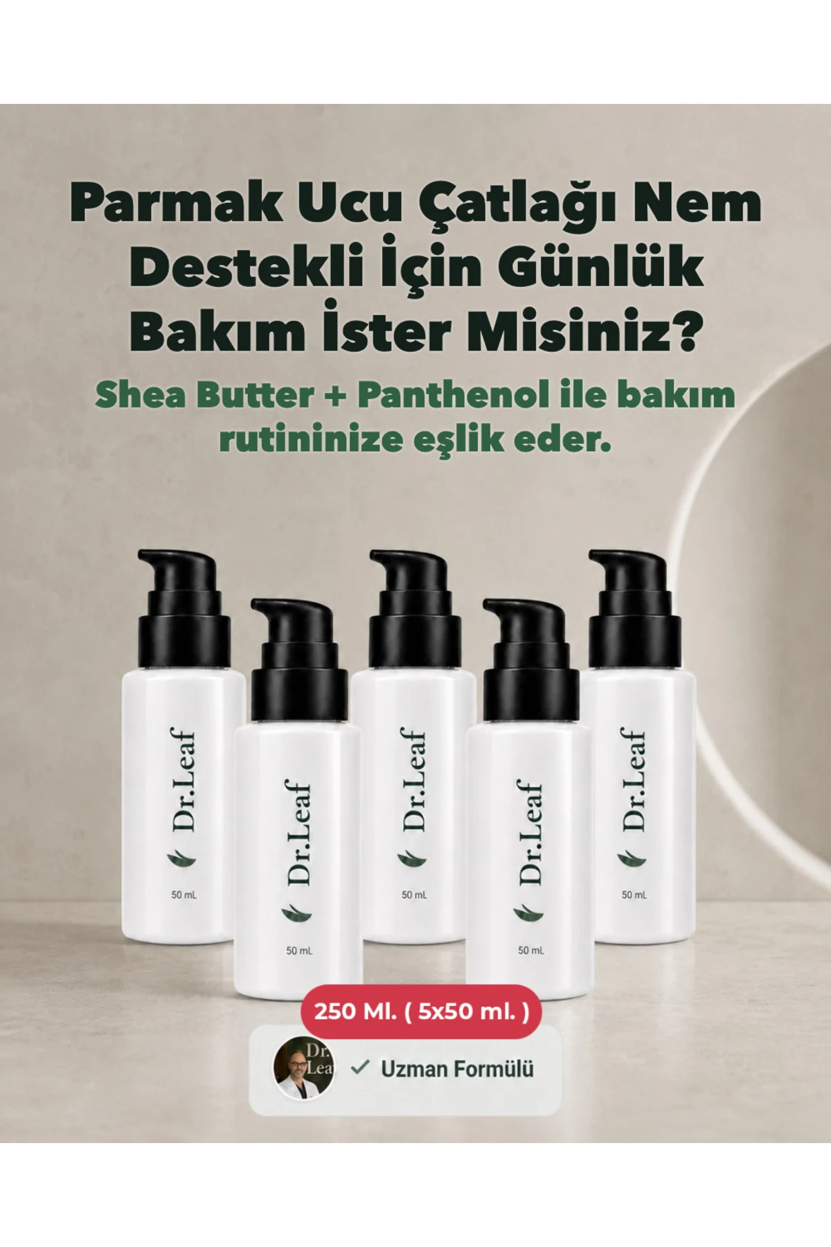Parmak Arası Nem Destekli Bakım Kremi – Üre + Pa - görsel 1
