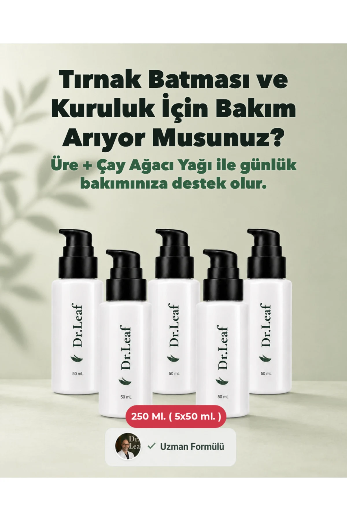Parmak Arası Nem Destekli Bakım Kremi – Üre + Pa - görsel 1