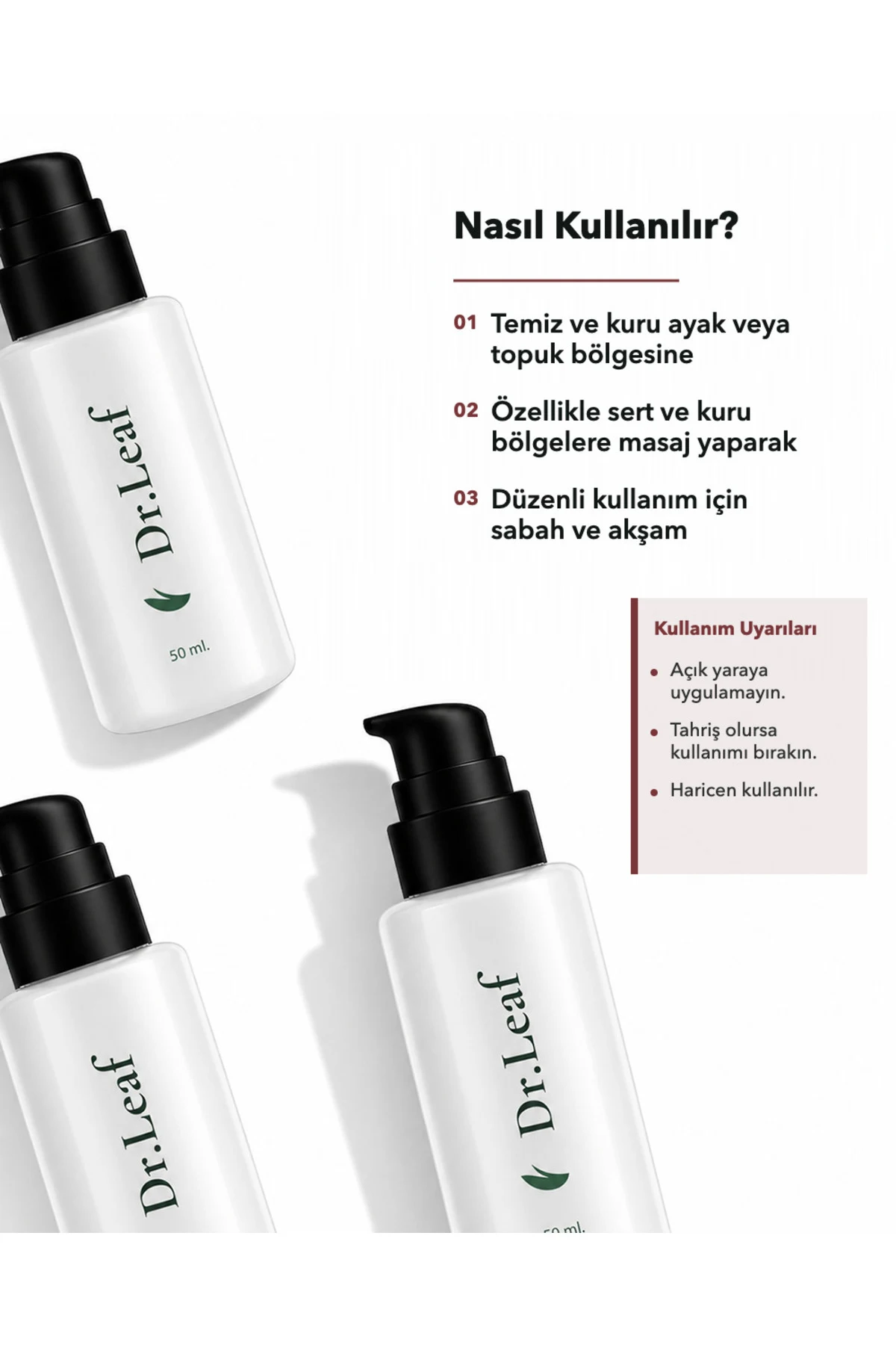 Parmak Nasırı Bakım Kremi – Üre + Gliserin 250 m - görsel 4