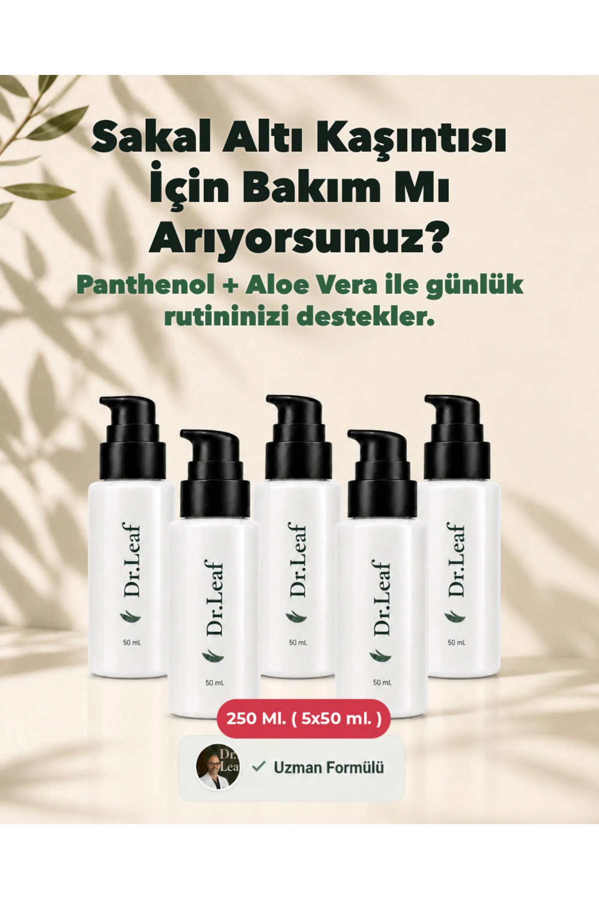 Penis Dış Cilt Yoğun Nem Kremi – Panthenol + Alo - görsel 1