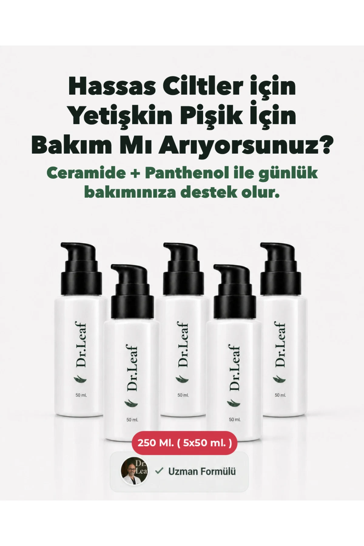 Pullu El Bakım Kremi – Ceramide + Panthenol 250 - görsel 1