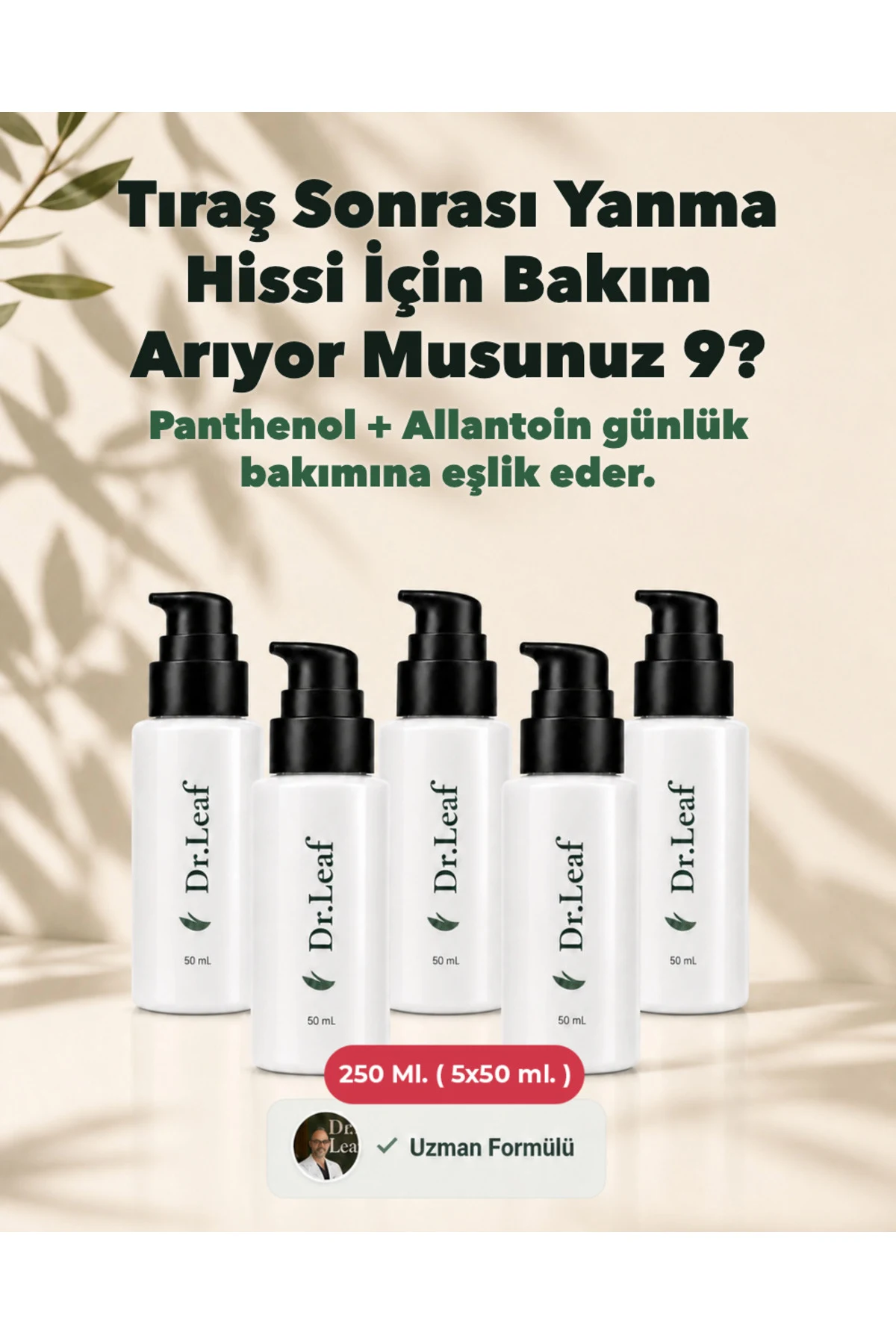 Pullu Yüz Bakım Kremi – Panthenol + Yulaf 250 ml - görsel 1