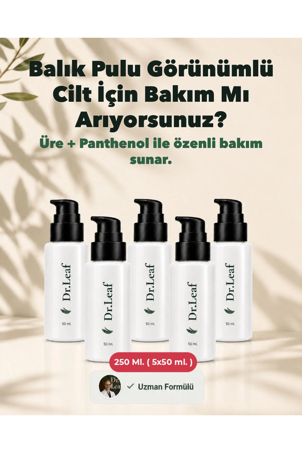 Pütürlü Kol ve Bacak Kremi – Laktik Asit + Glise - görsel 1
