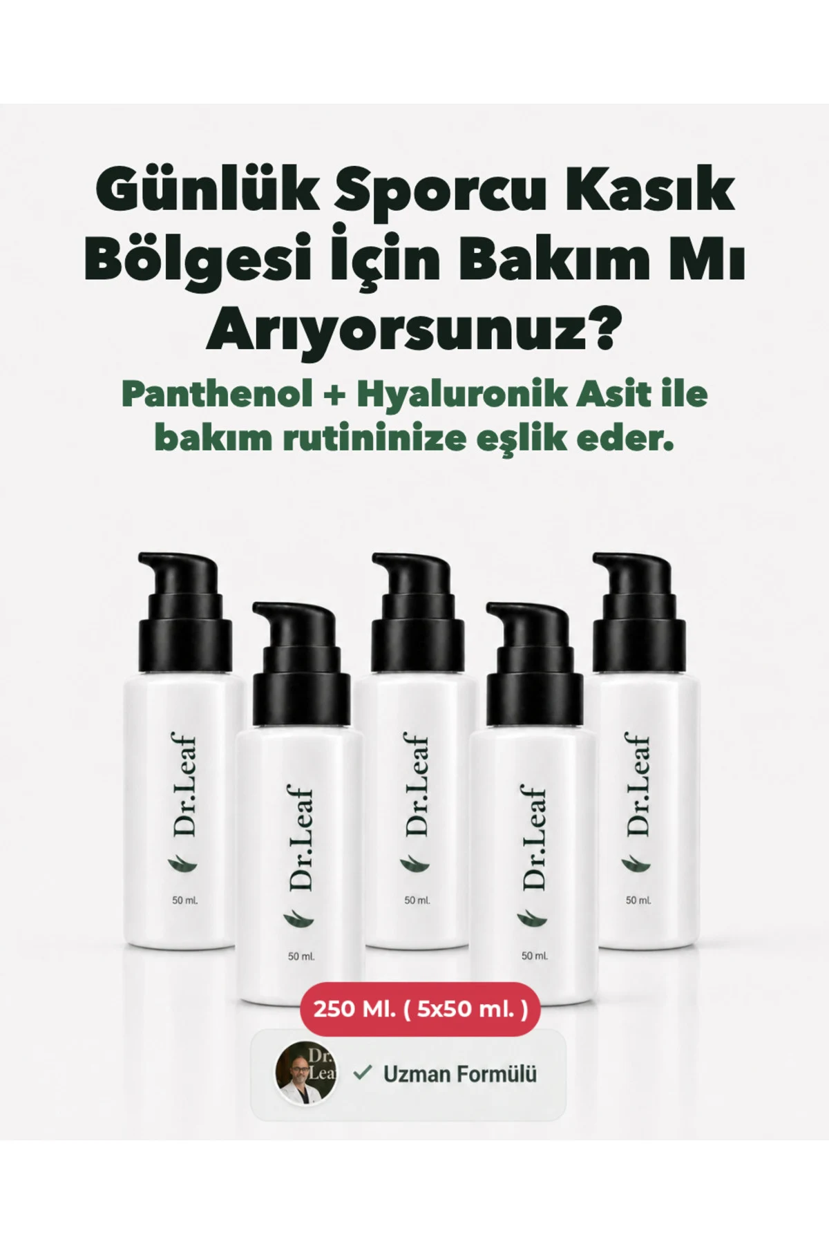 Sakal Altı Kaşıntısı Bakım Kremi – Panthenol + A - görsel 1