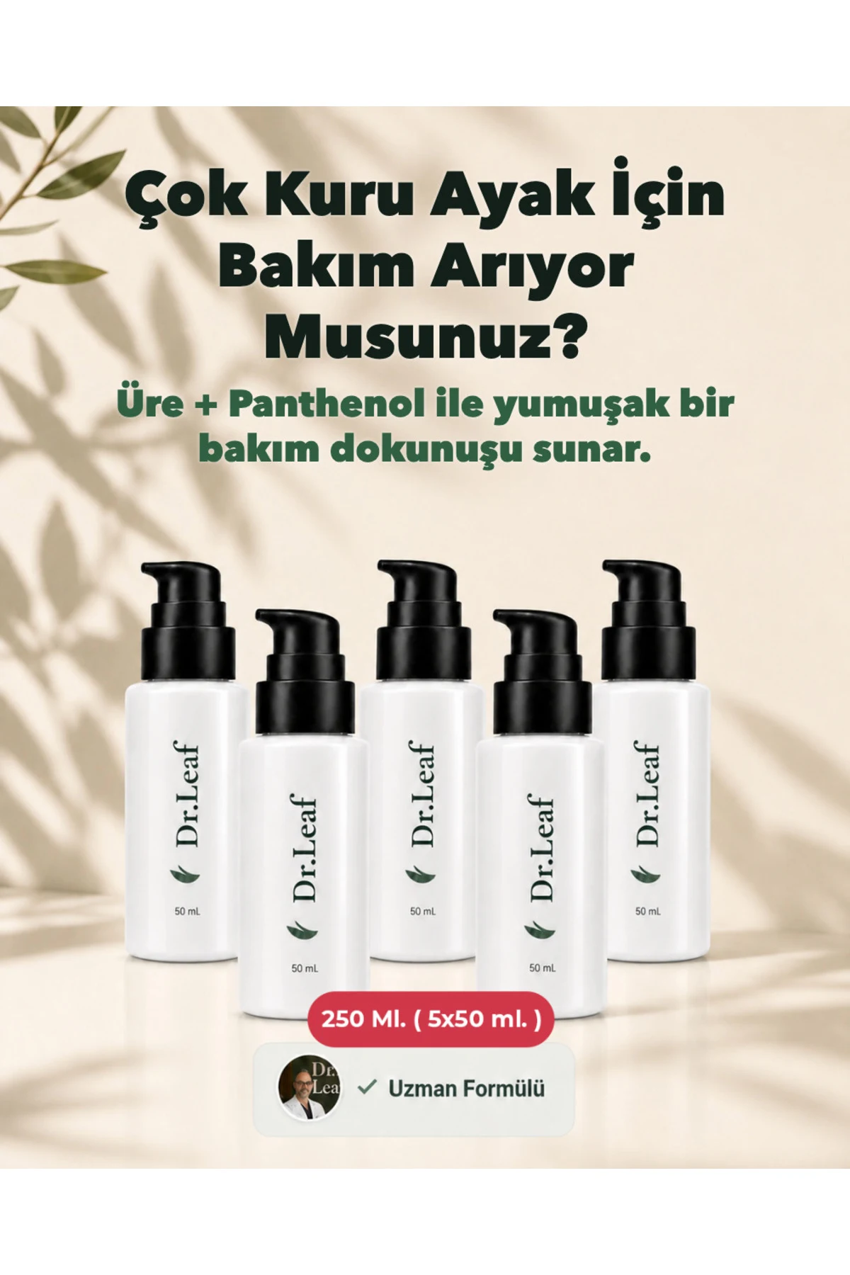 Sertleşmiş Ayak Derisi Kremi – Üre + Shea Butter - görsel 1