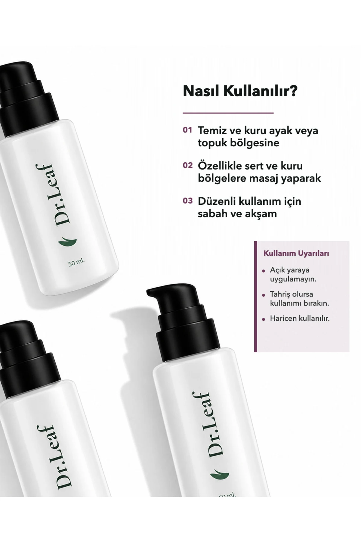 Sertleşmiş Ayak Derisi Kremi – Üre + Shea Butter - görsel 4